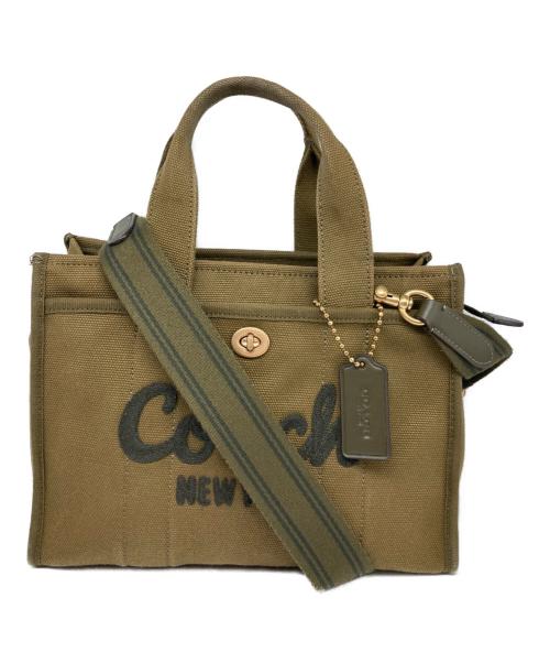 中古・古着通販】COACH (コーチ) カーゴ トート バッグ 20 カーキ