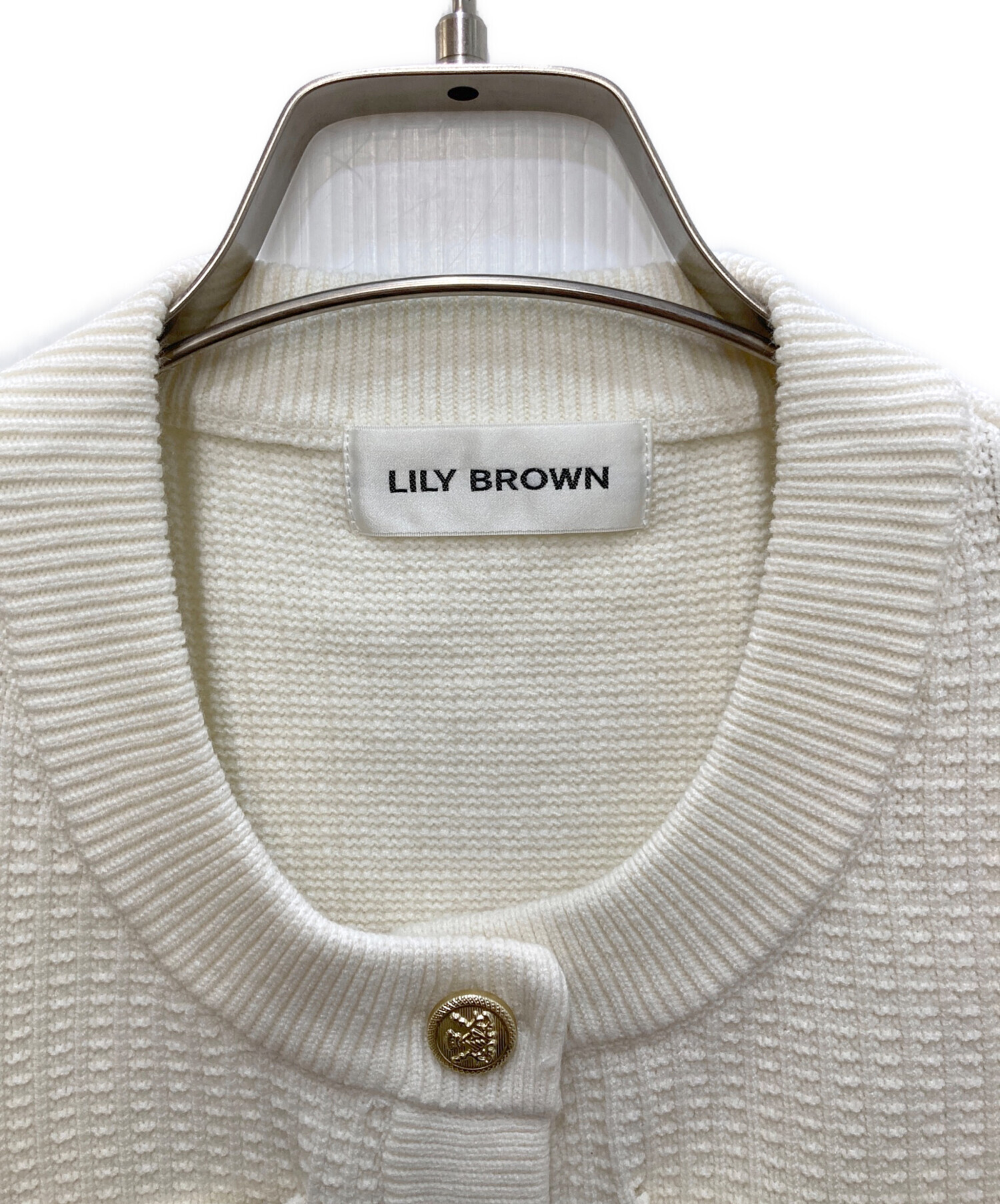 中古・古着通販】Lily Brown (リリーブラウン) コットンニット