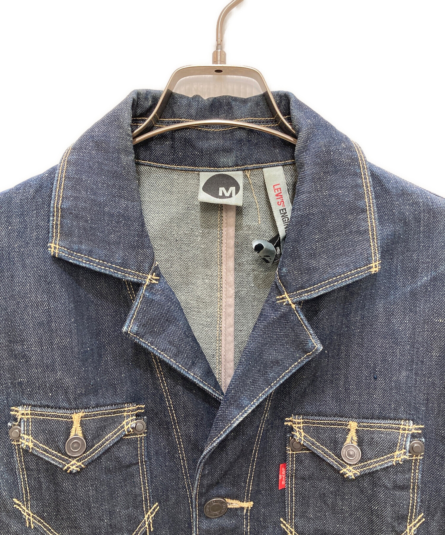 【いちご様】visvim 2016 インディゴデニムジャケット リーバイス 中古・古着通販】LEVI'S (リーバイス) デニムジャケット インディゴ