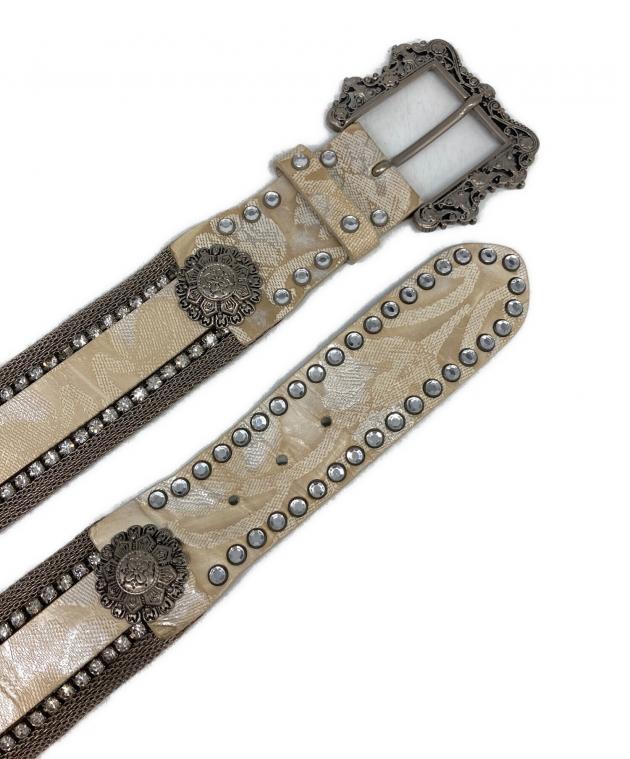中古・古着通販】NANNI (ナンニ) ステールネット ビジューウエスタン