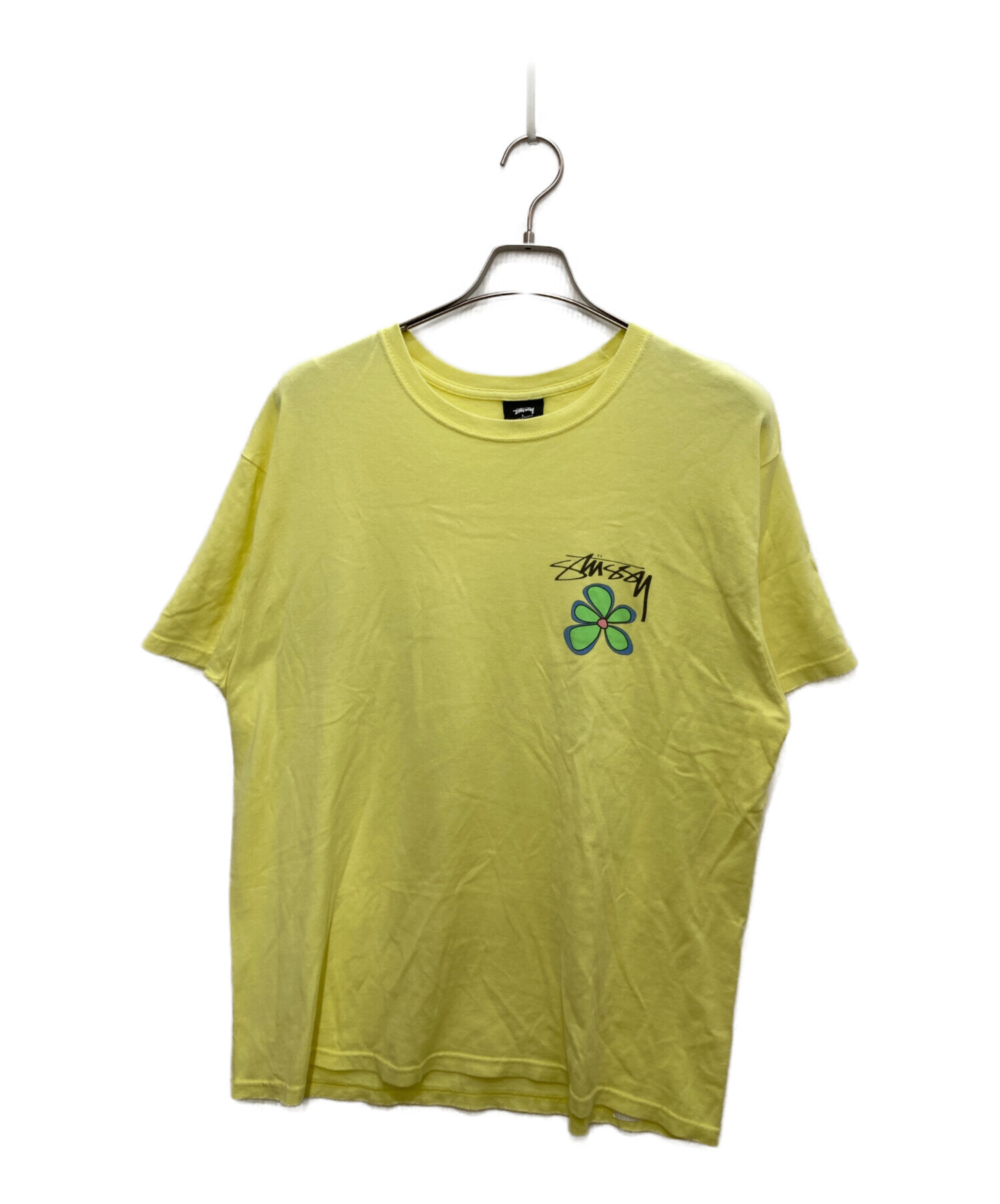 中古・古着通販】stussy (ステューシー) フラワープリントTシャツ 