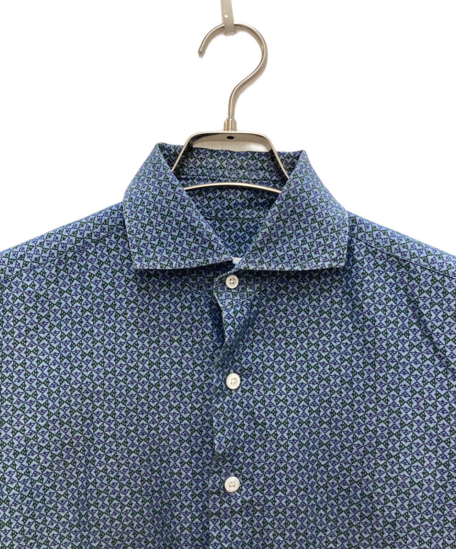 中古・古着通販】Errico Formicola (エリコフォルミコラ) 総柄シャツ
