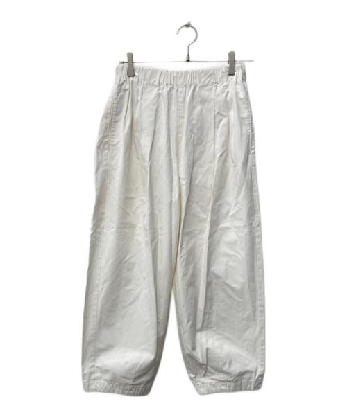 中古・古着通販】kagure (カグレ) コットンクロップドパンツ ホワイト
