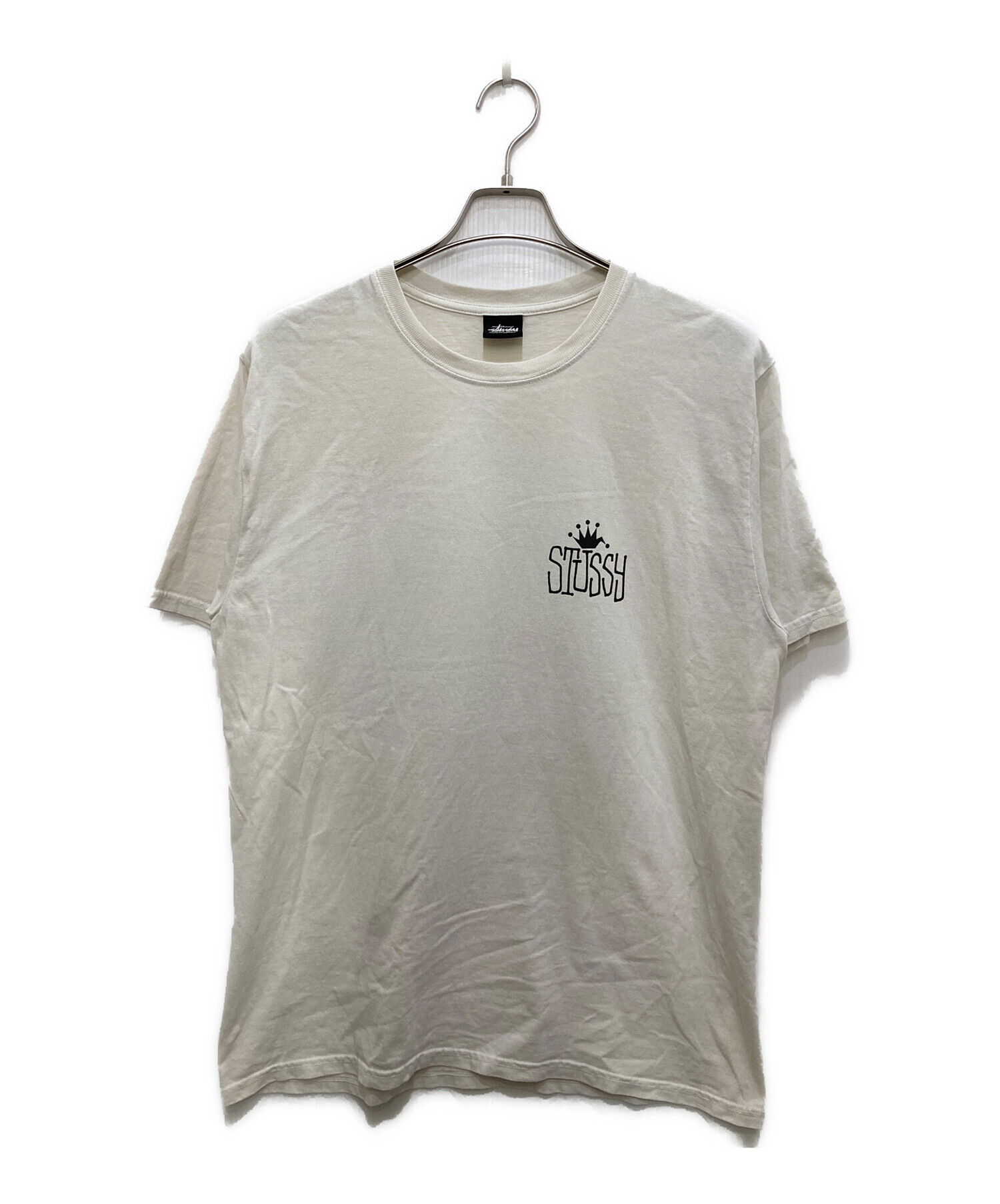 中古・古着通販】stussy (ステューシー) クラウンプリントTシャツ