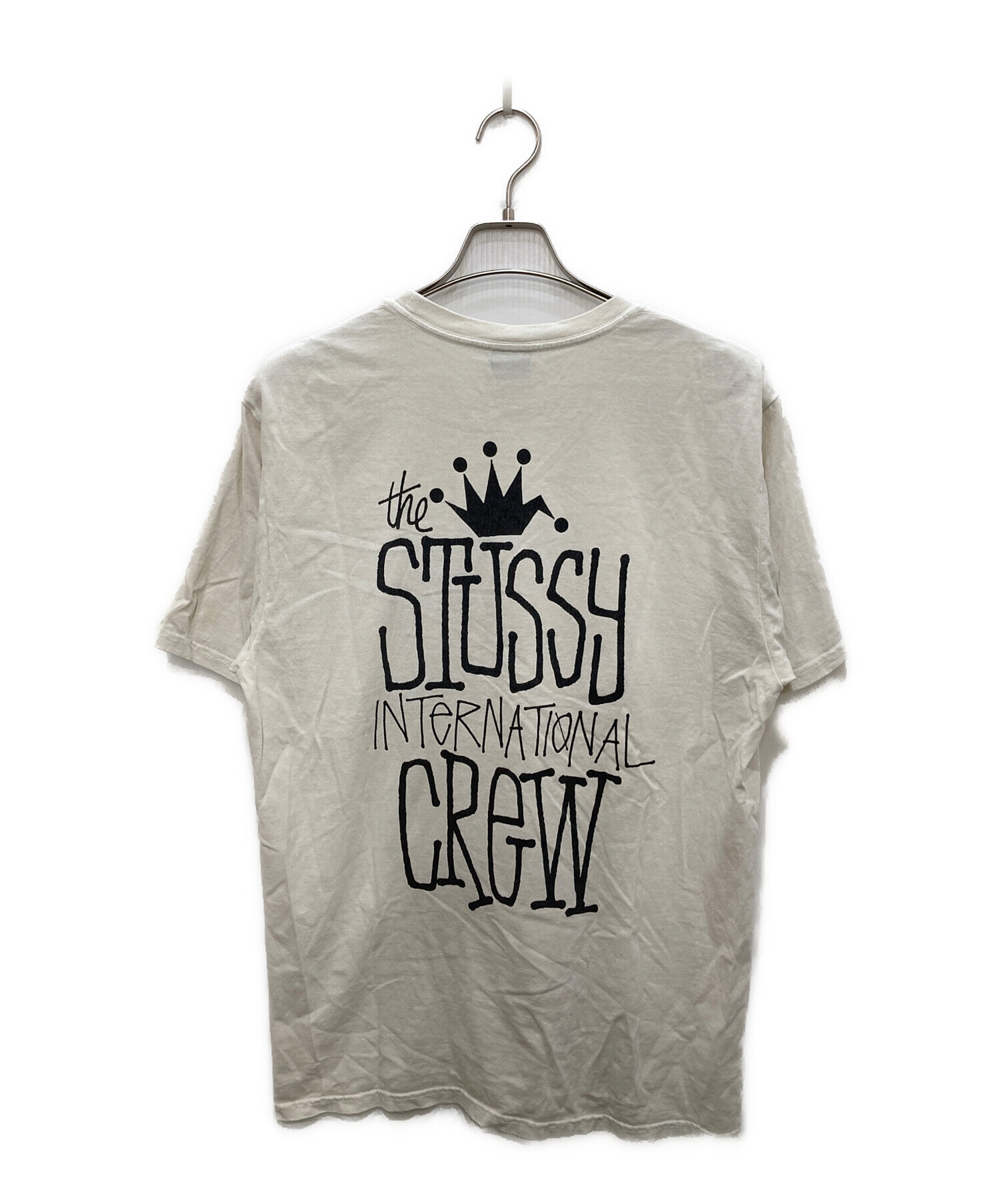 中古・古着通販】stussy (ステューシー) クラウンプリントTシャツ