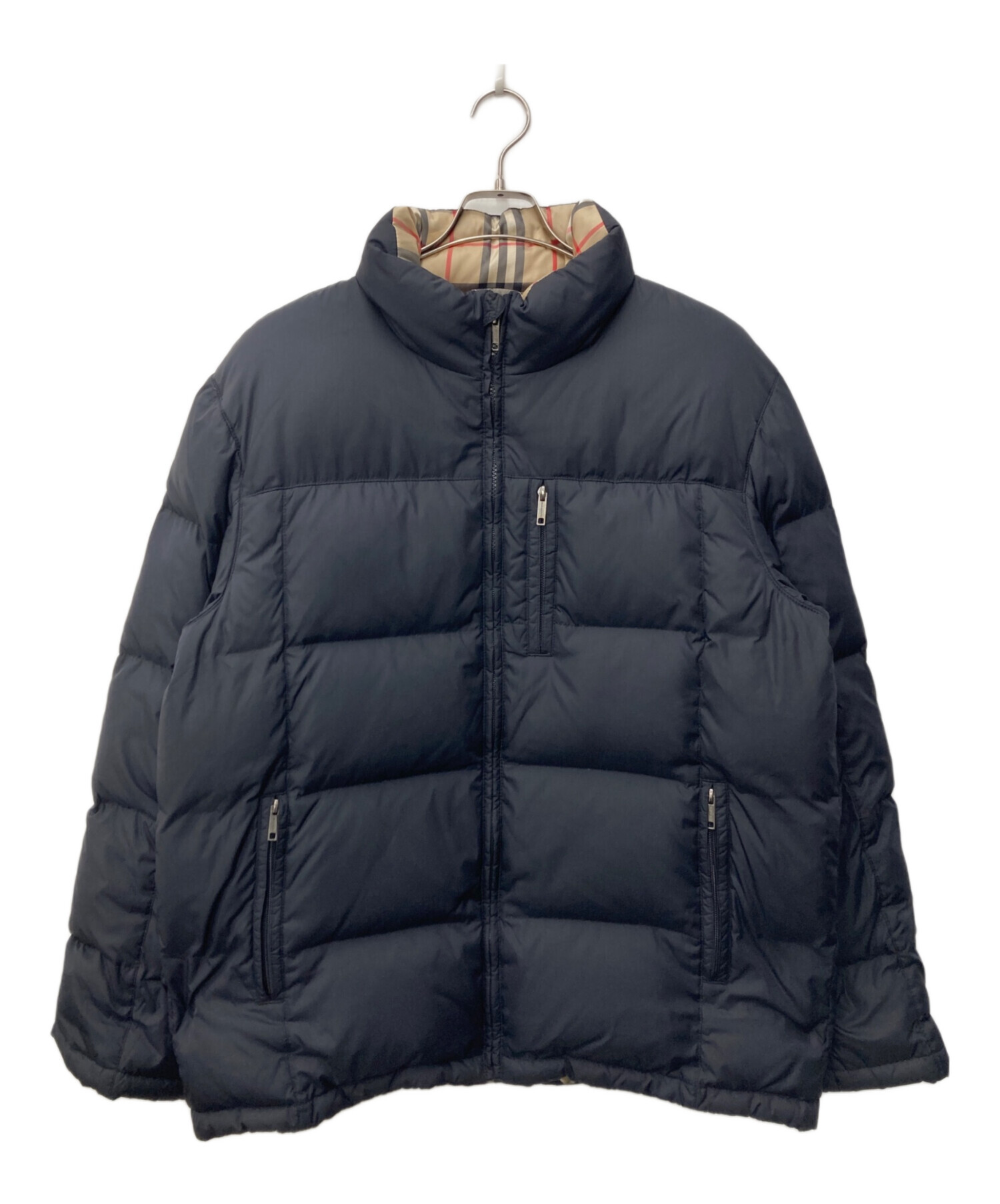 中古・古着通販】BURBERRY (バーバリー) ノバチェックダウンジャケット