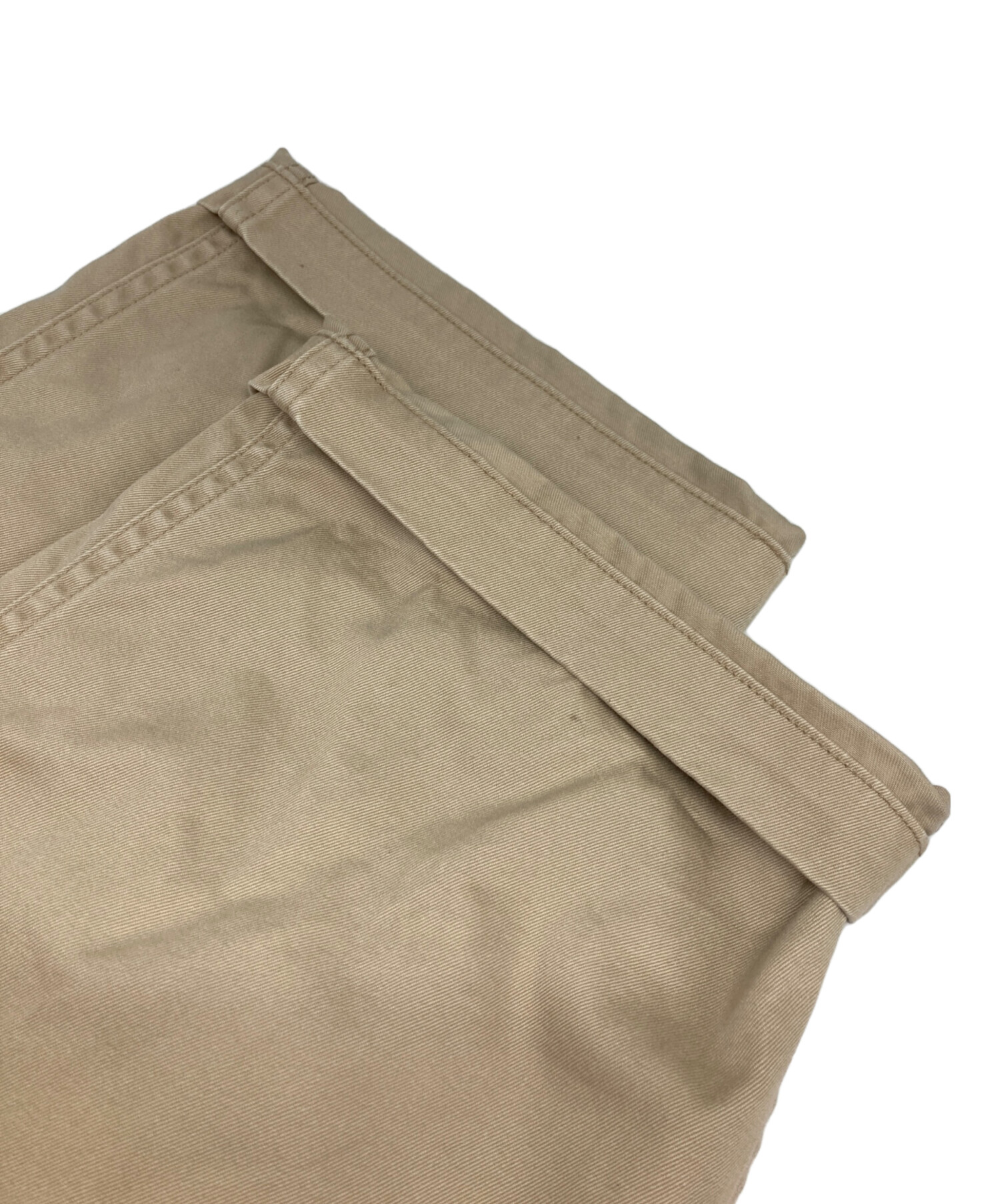 中古・古着通販】orSlow (オアスロウ) タックチノパン ベージュ サイズ