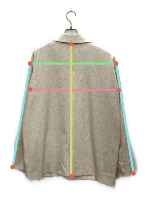 中古・古着通販】ELENDEEK (エレンディーク) SLUB YARN TAILORED JK
