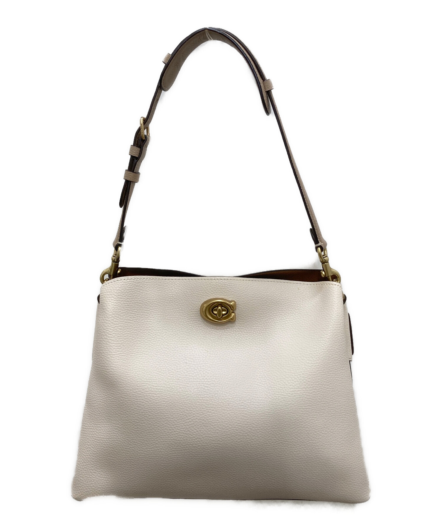 中古・古着通販】COACH (コーチ) ウィロウ ショルダー バッグ ベージュ