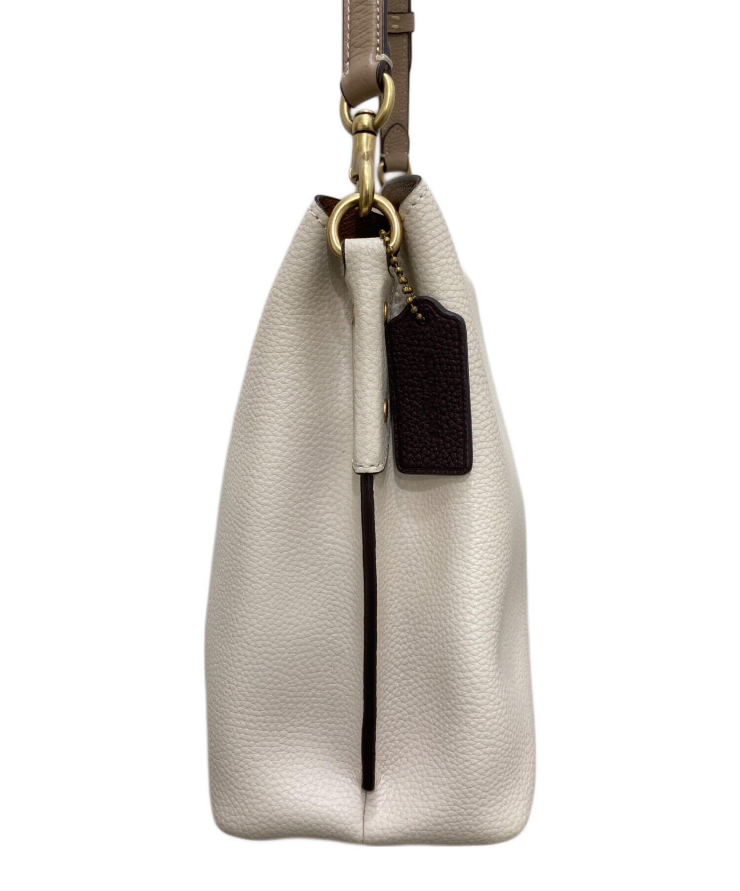 中古・古着通販】COACH (コーチ) ウィロウ ショルダー バッグ ベージュ