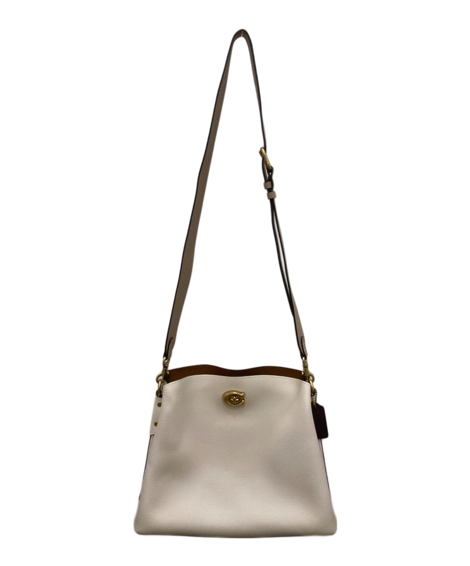 中古・古着通販】COACH (コーチ) ウィロウ ショルダー バッグ ベージュ