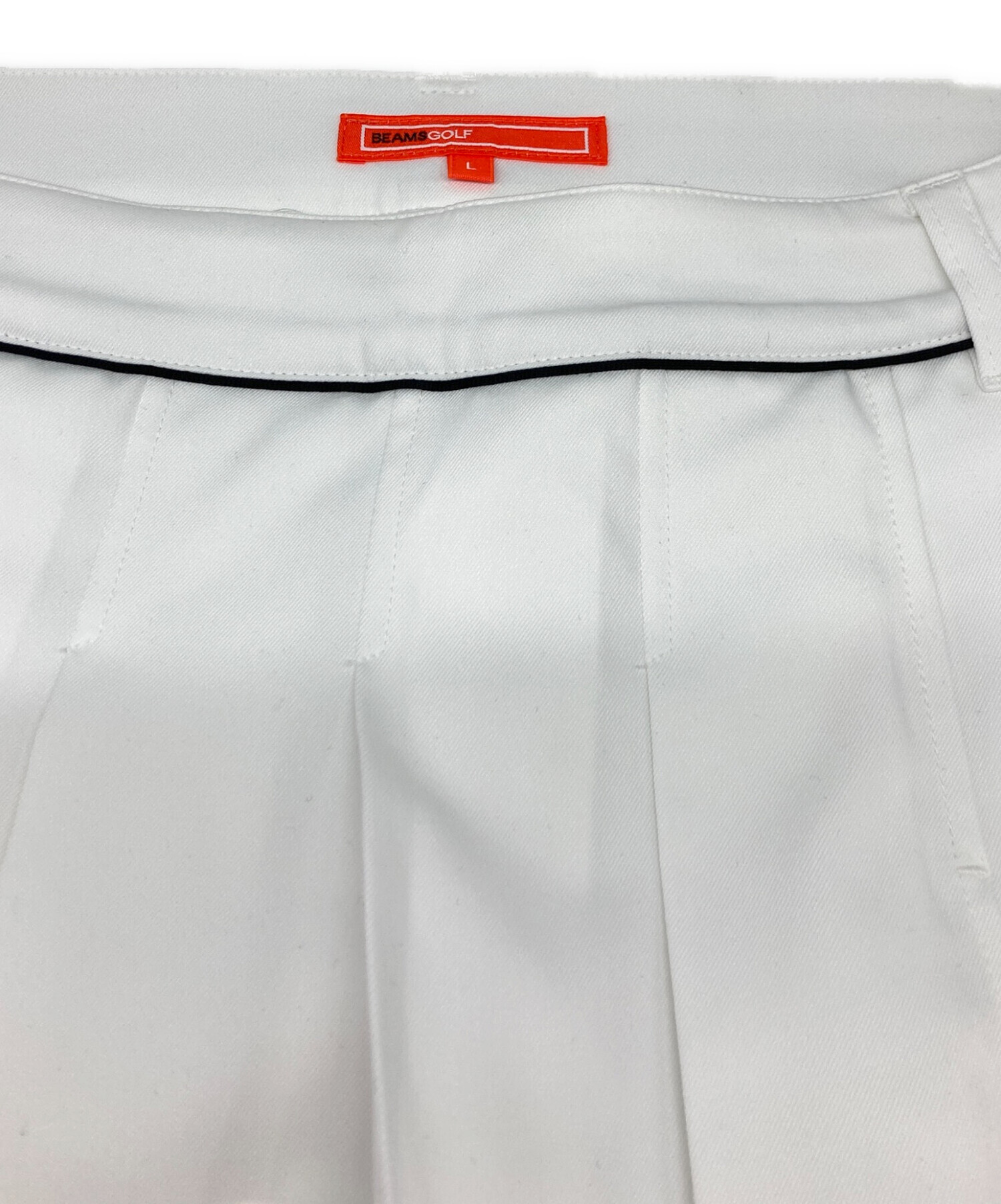 BEAMS GOLF ホワイト スカート Sサイズ 中古・古着通販】BEAMS GOLF (ビームスゴルフ) ストレッチ プリーツ