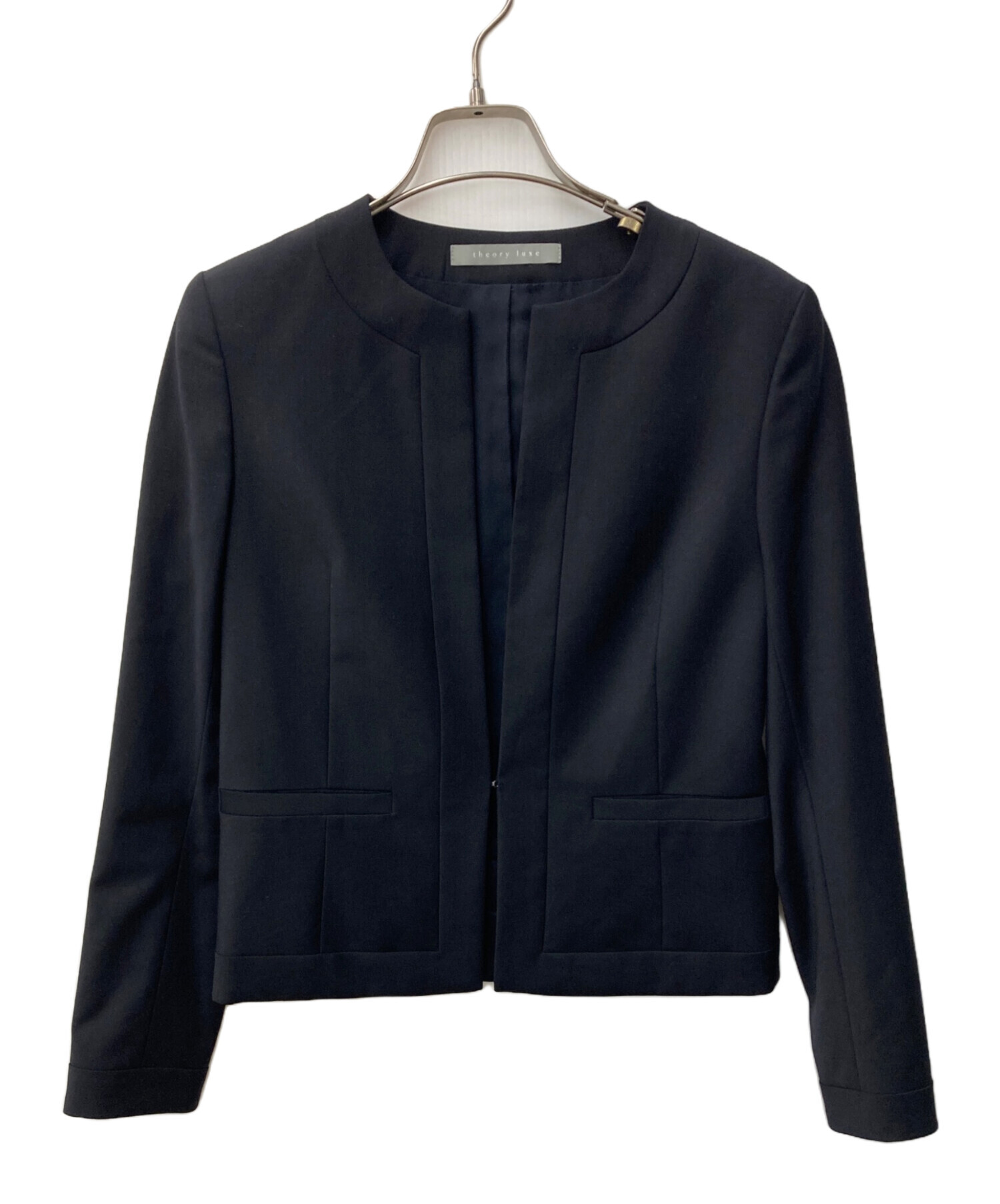 中古・古着通販】theory luxe (セオリーリュクス) ノーカラー