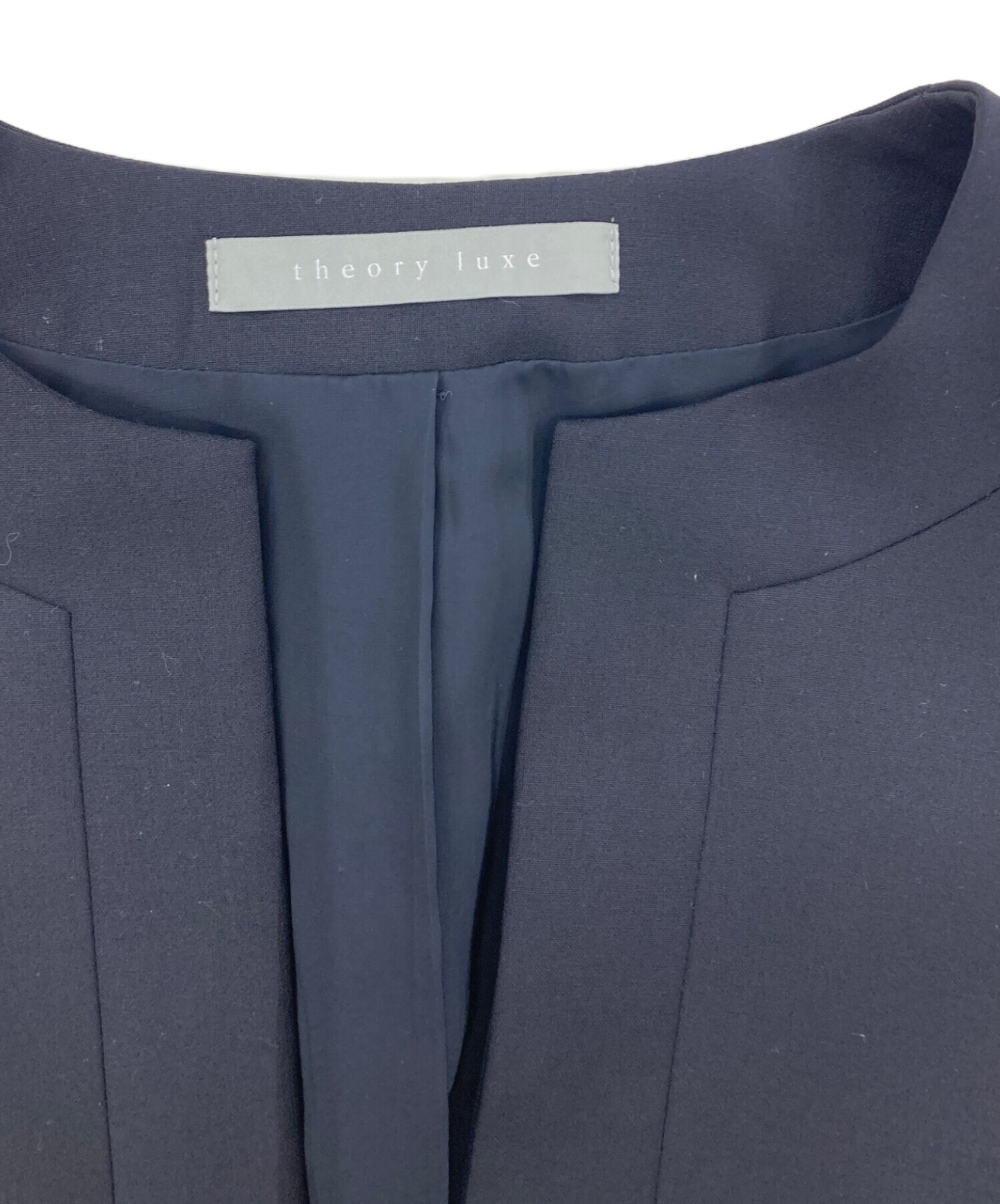 中古・古着通販】theory luxe (セオリーリュクス) ノーカラー