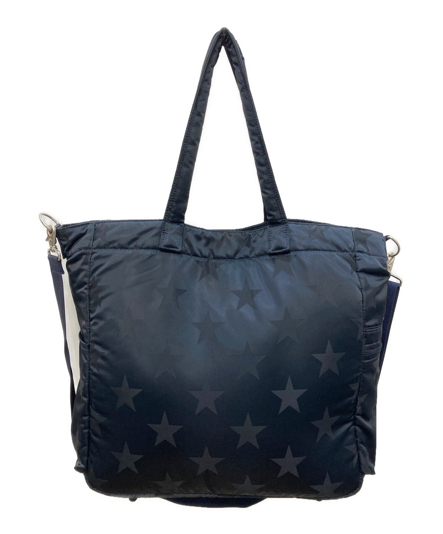 旧型　ポーター 2way トート 美品 中古・古着通販】PORTER (ポーター) 2WAY TOTE BAG ネイビー｜ブランド