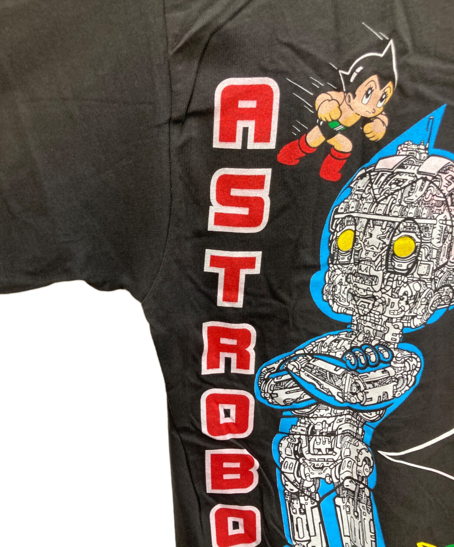 中古・古着通販】CHANGES (チェンジズ) 総柄プリントTシャツ ブラック