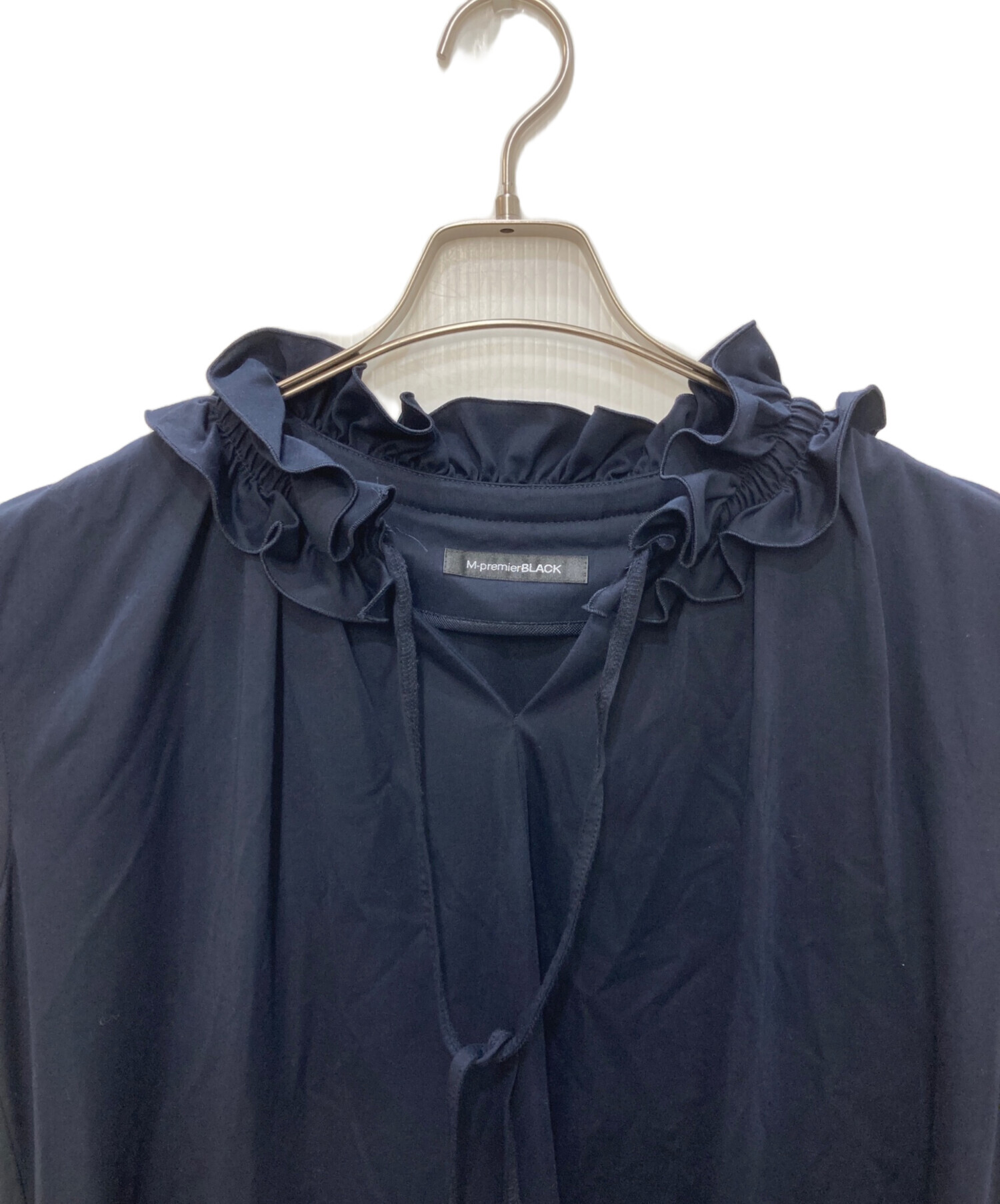 中古・古着通販】M-premierBLACK (エムプルミエブラック) ギャザー