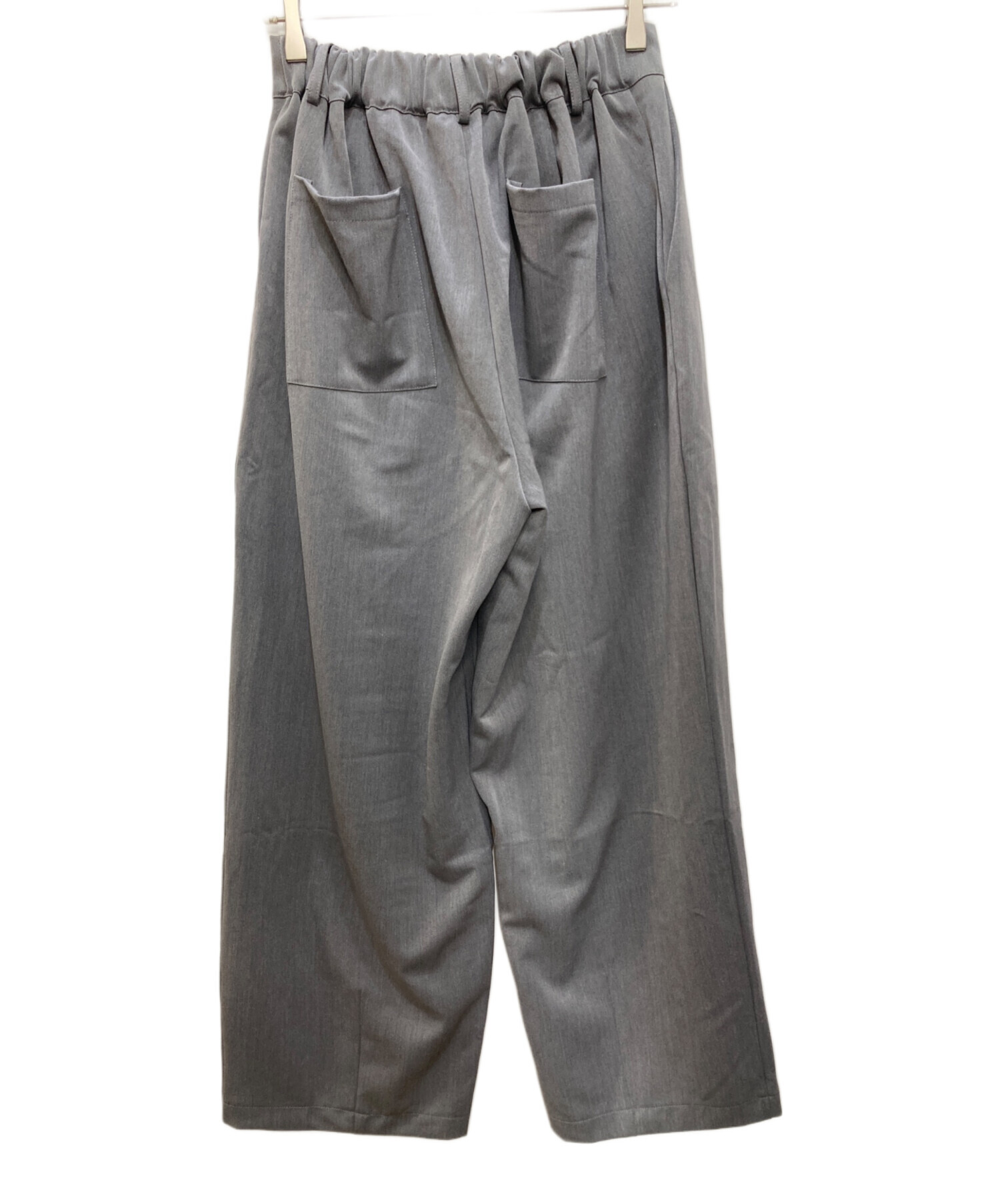 中古・古着通販】sweats (スウェット) 2タックスラックス グレー