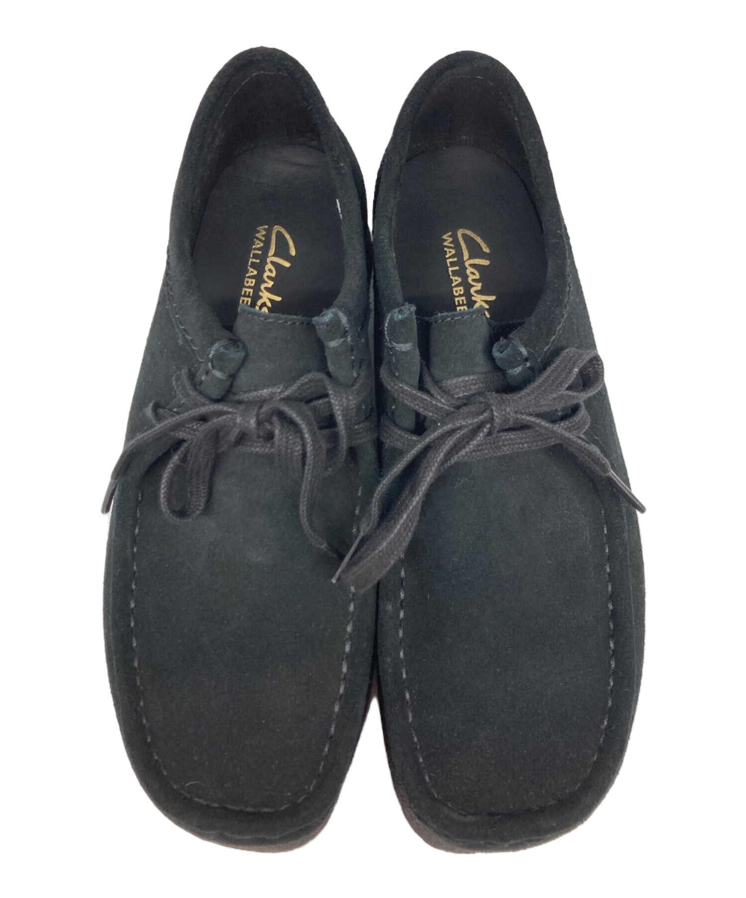 中古・古着通販】CLARKS (クラークス) ワラビー ブーツ ブラック