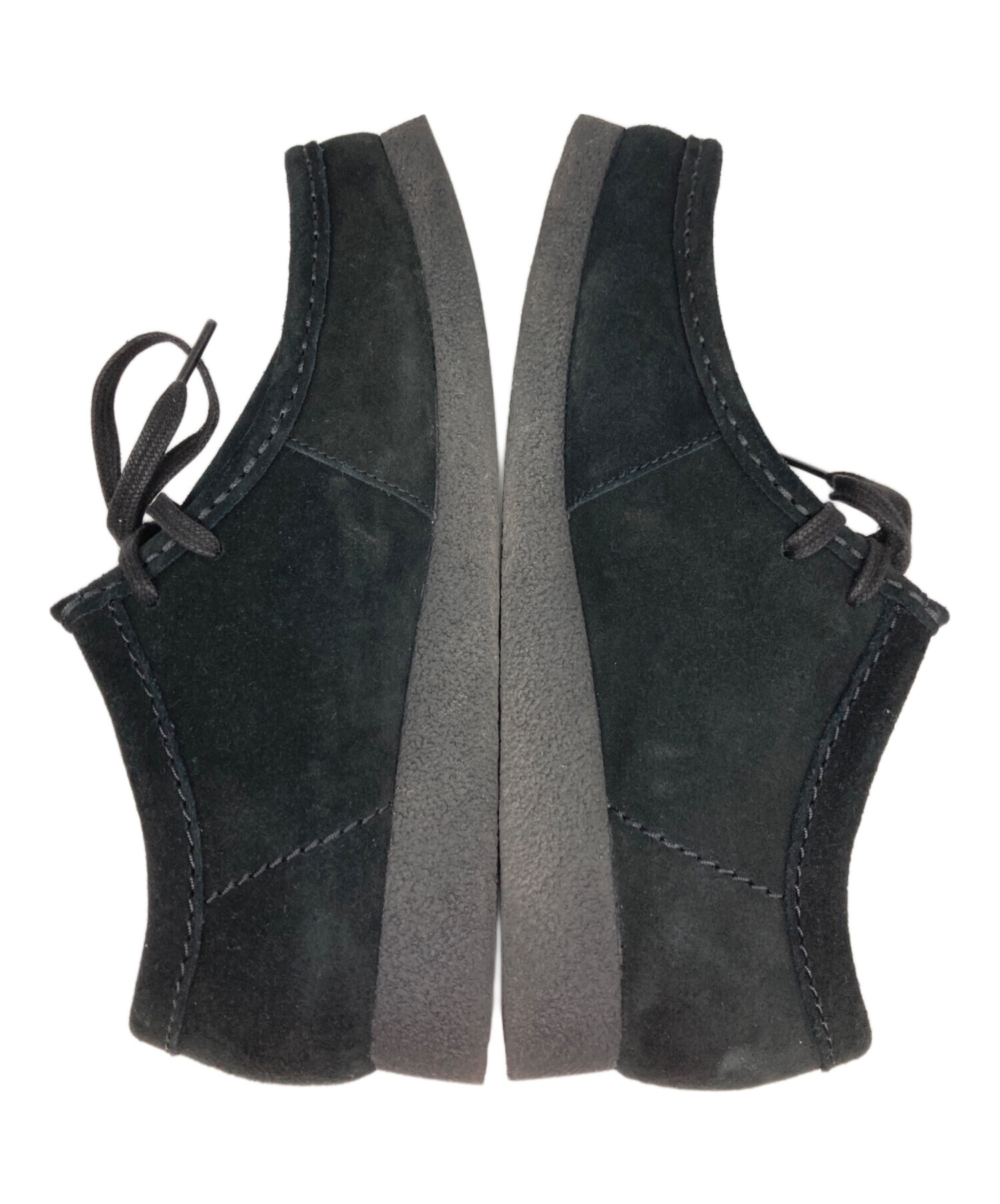 【未使用品】CLARKS クラークス　25 ワラビー　シェイカーブーツ　レザー 中古・古着通販】CLARKS (クラークス) ワラビー ブーツ ブラック
