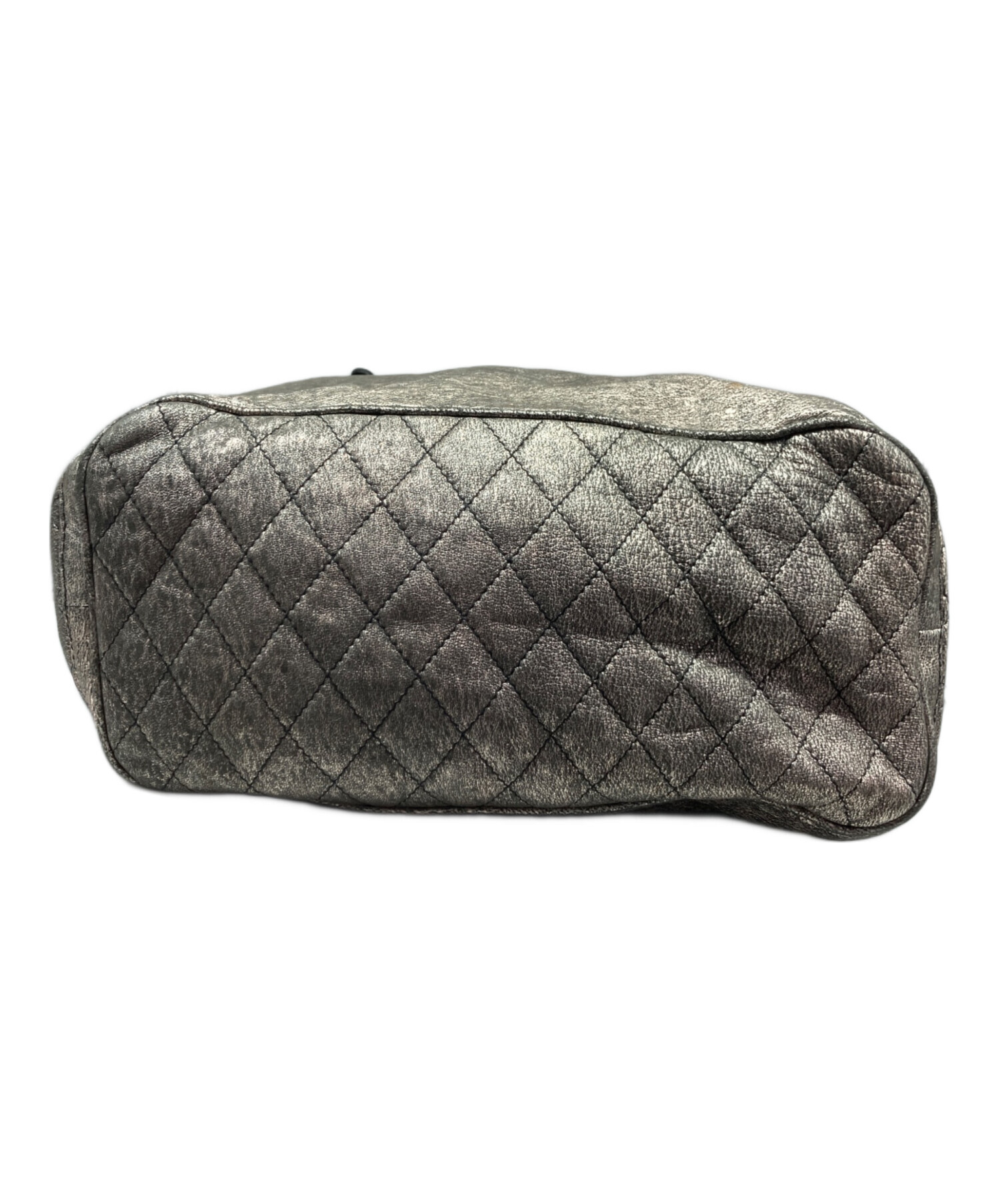 中古・古着通販】JIMMY CHOO (ジミーチュウ) 2WAYバッグ シルバー