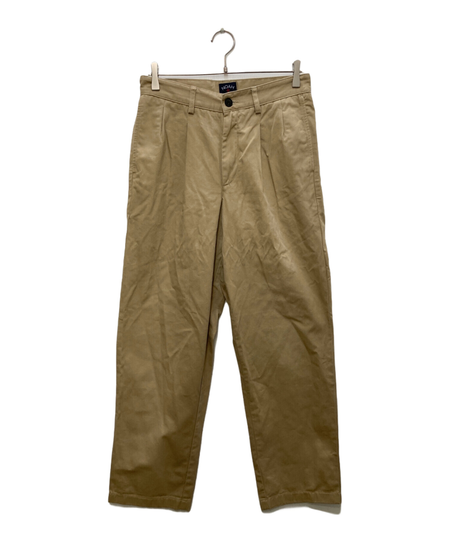 未使用品　NOAH ノア　ピンク チノパン 32 中古・古着通販】Noah (ノア) 2タックチノパンツ ベージュ サイズ:30