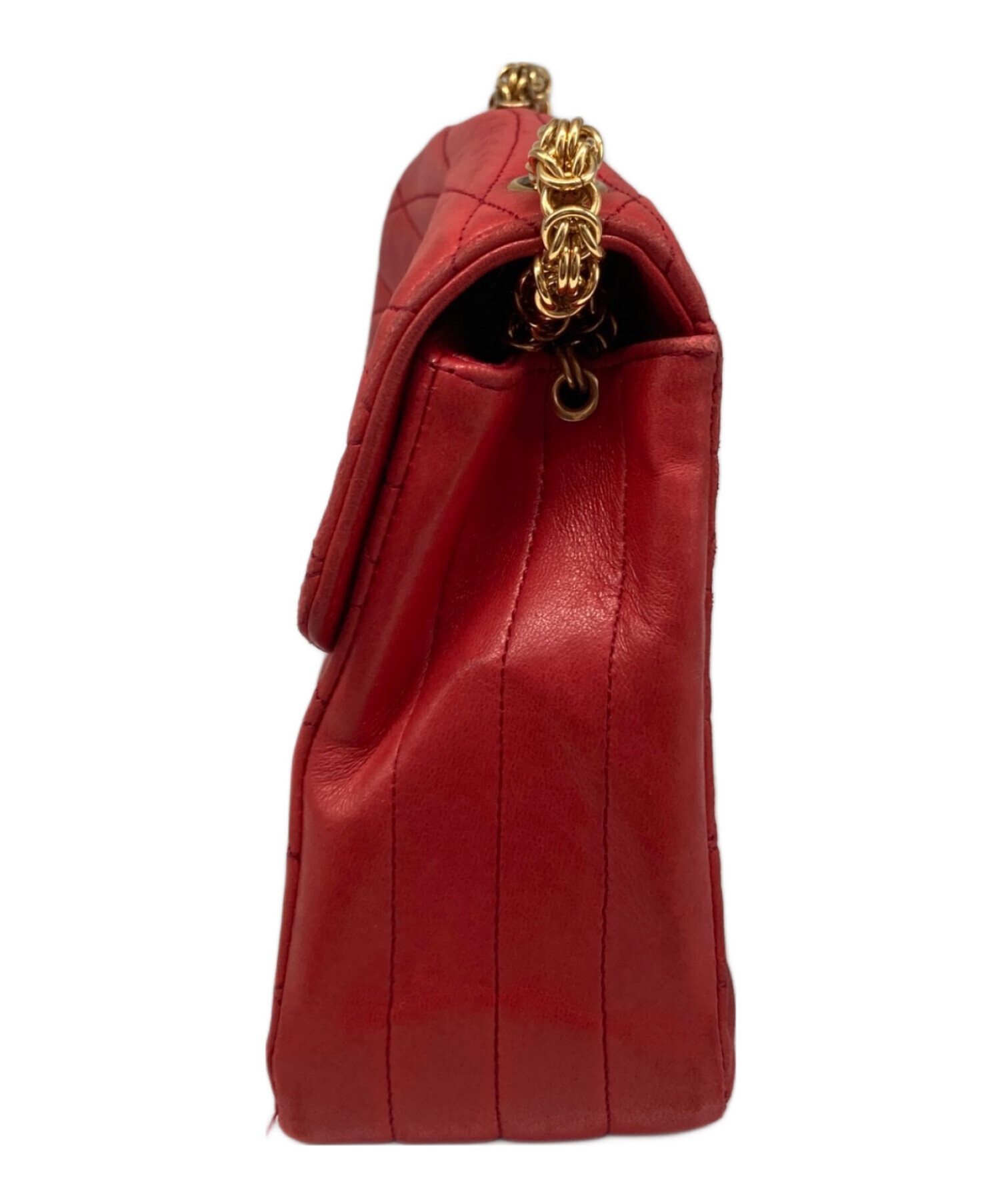 中古・古着通販】CHANEL (シャネル) ヴィンテージラムスキンチェーン