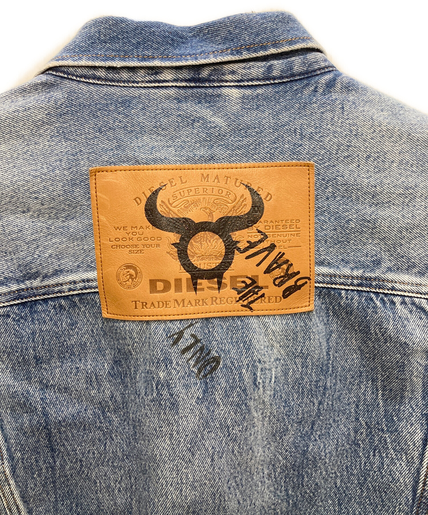 中古・古着通販】DIESEL (ディーゼル) 干支 牛モチーフデニム