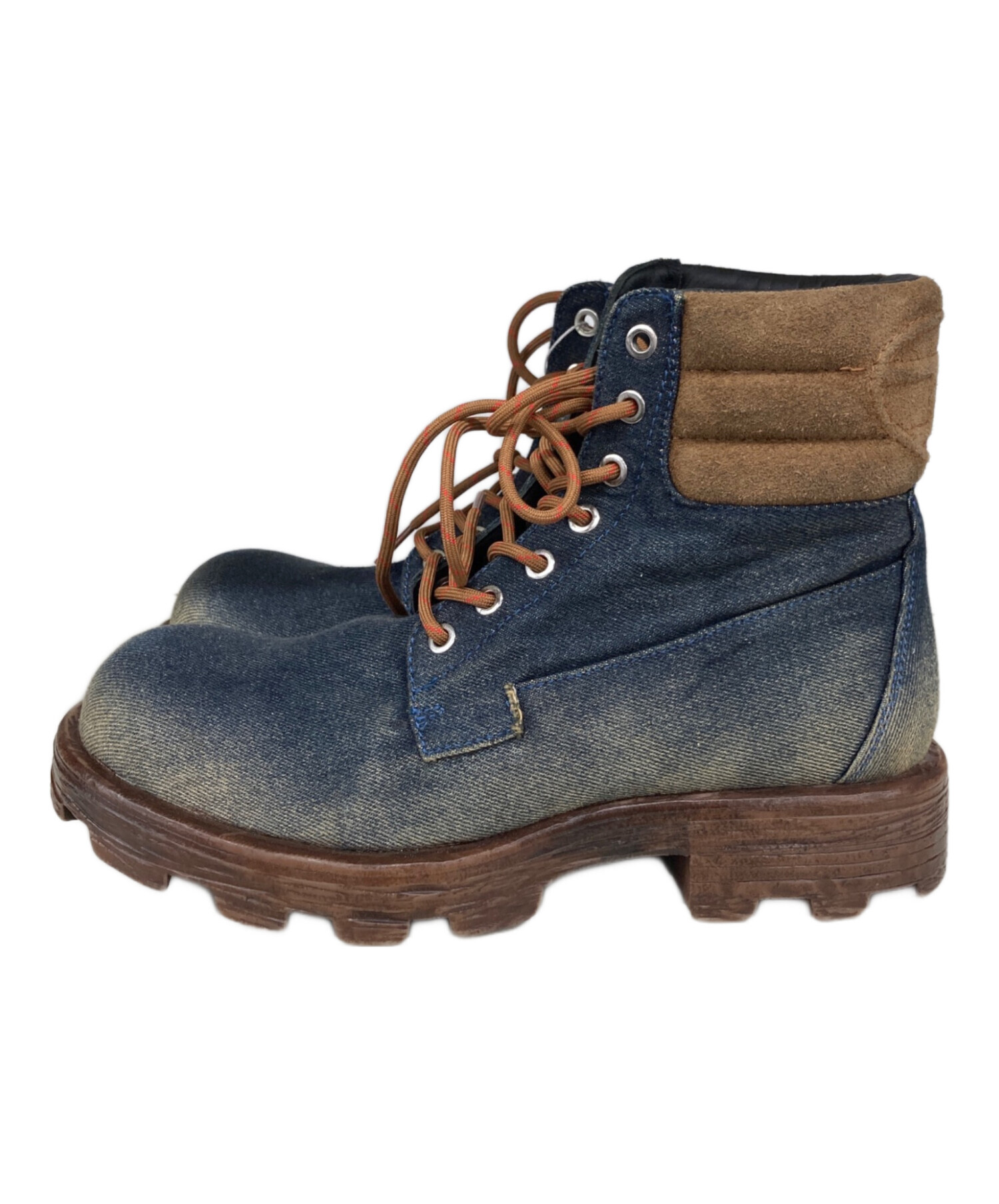 DIESELディーゼル　ヴィンテージ加工ブーツ　サイズ40 最終価格　即購入可能 中古・古着通販】DIESEL (ディーゼル) D-Hammer Lace Up ブーツ