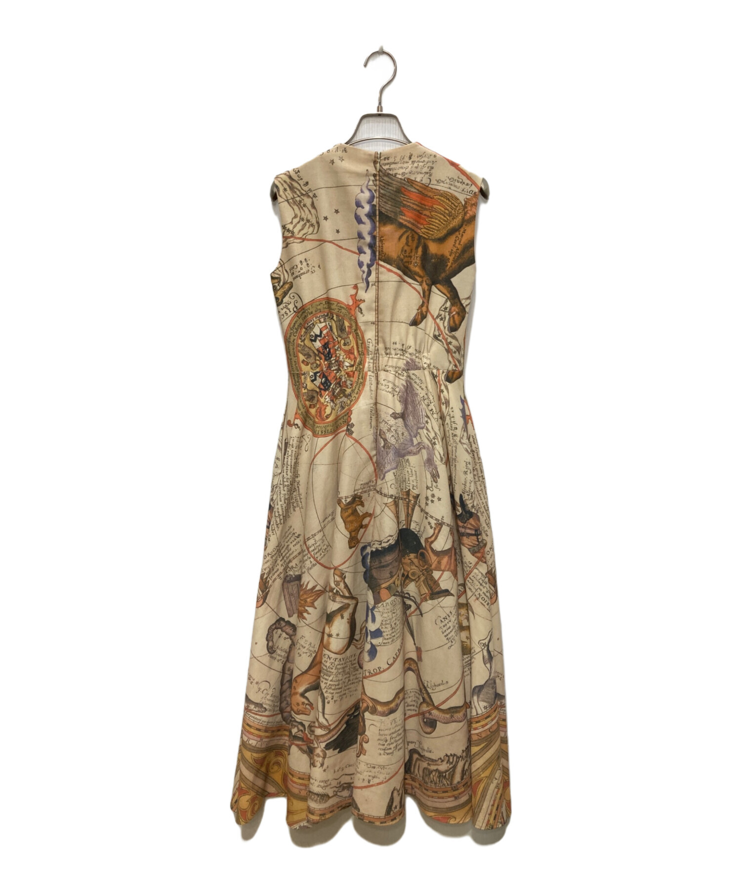 中古・古着通販】Ameri (アメリ) RILEY HOROSCOPE DRESS オレンジ