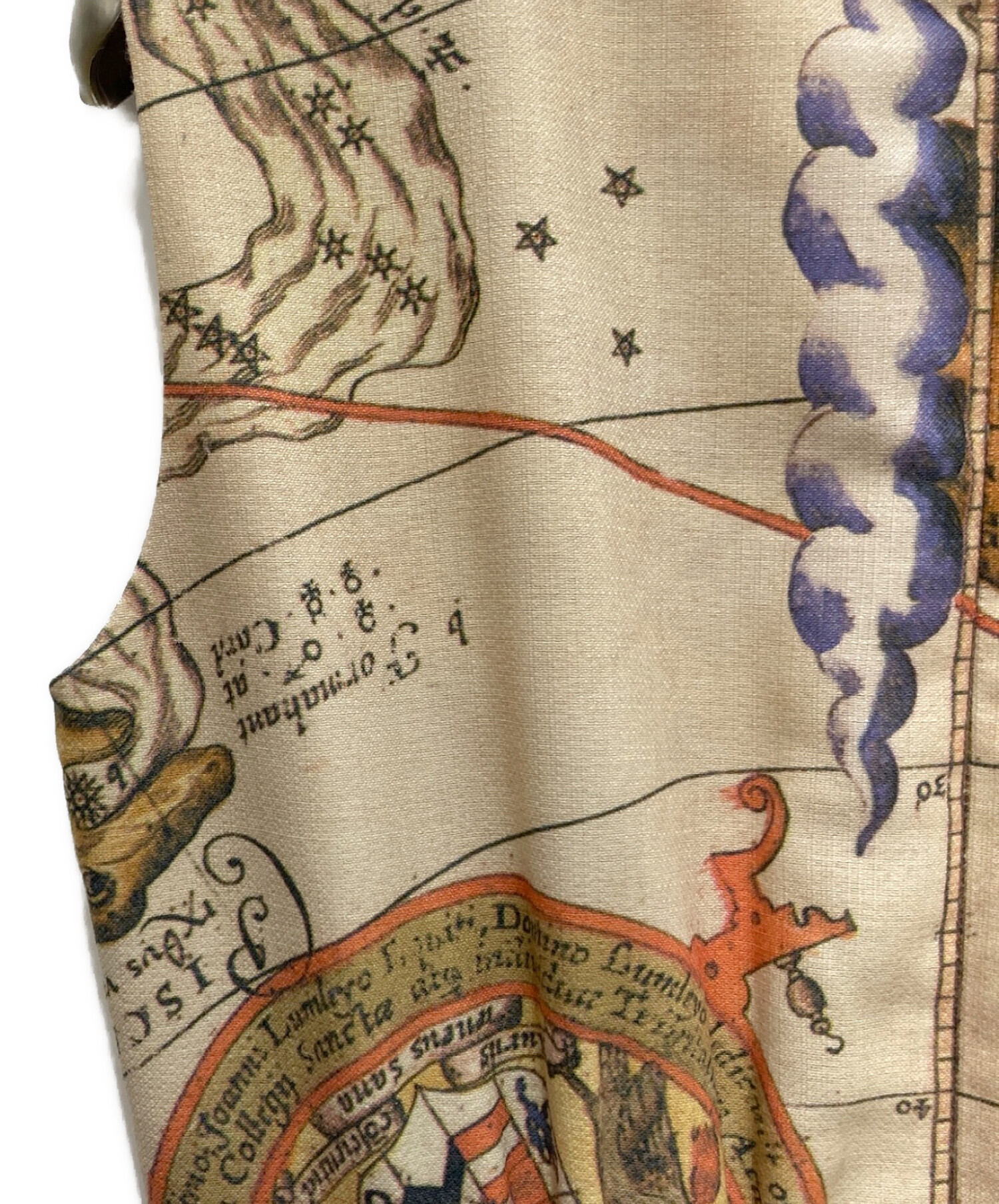 中古・古着通販】Ameri (アメリ) RILEY HOROSCOPE DRESS オレンジ