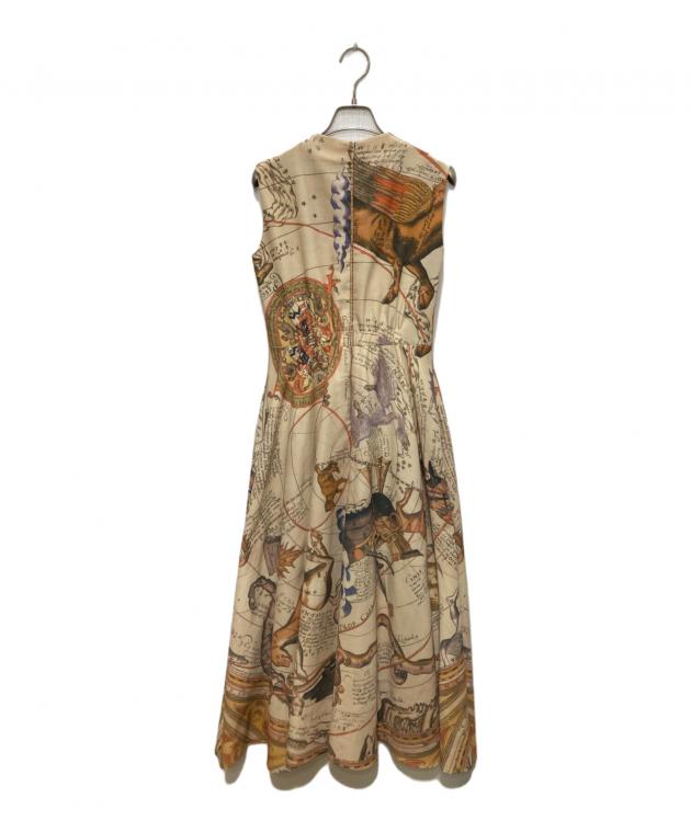 中古・古着通販】Ameri (アメリ) RILEY HOROSCOPE DRESS オレンジ