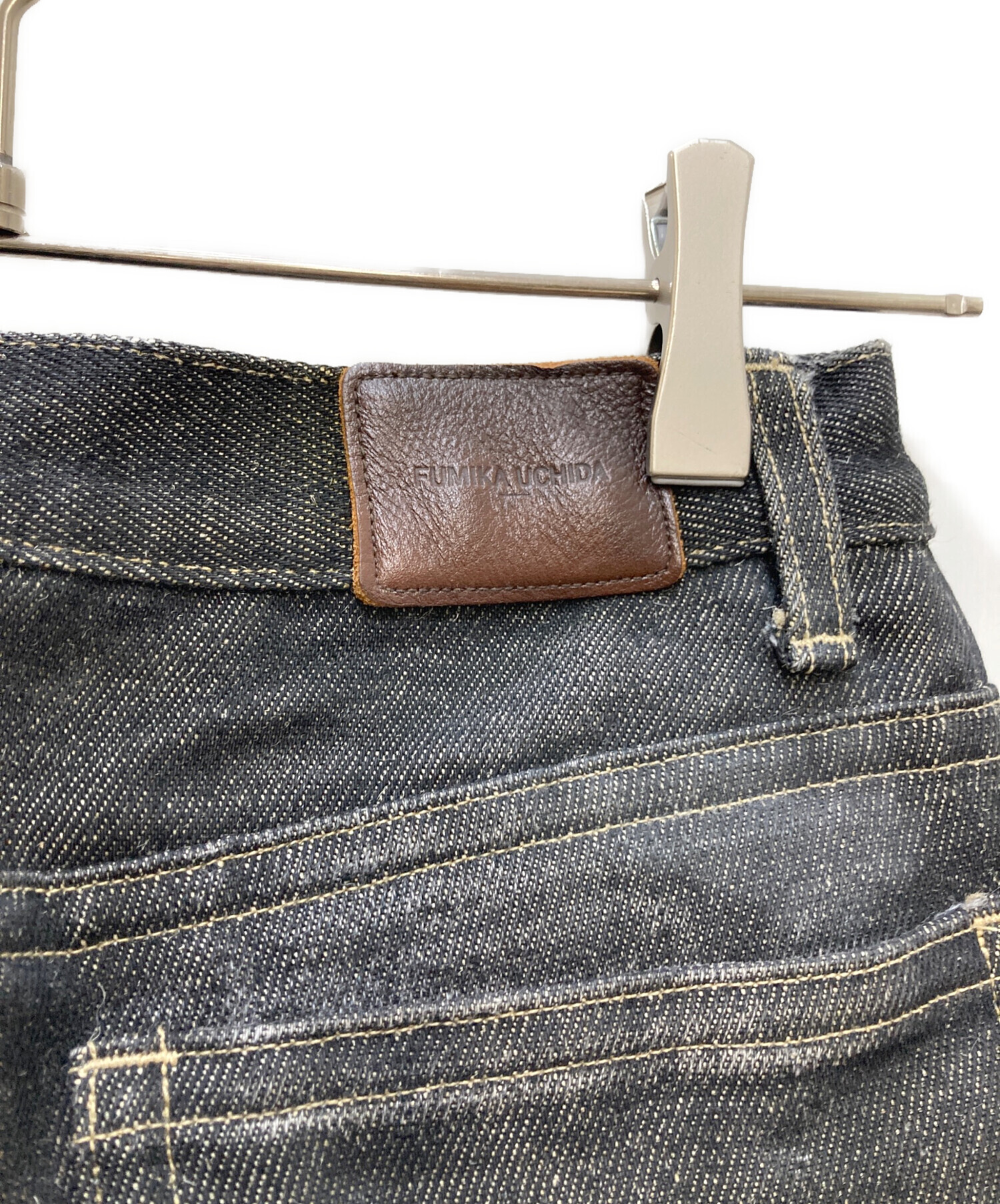 中古・古着通販】FUMIKA UCHIDA (フミカウチダ) Bonding Denim/WIDE