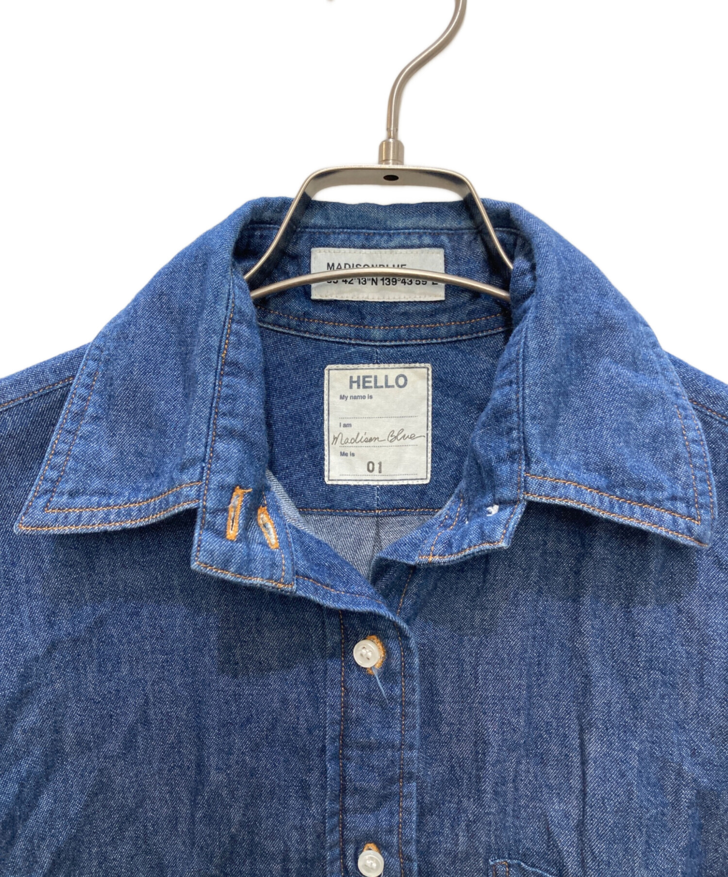 中古・古着通販】MADISON BLUE (マディソンブルー) デニムボウタイ 