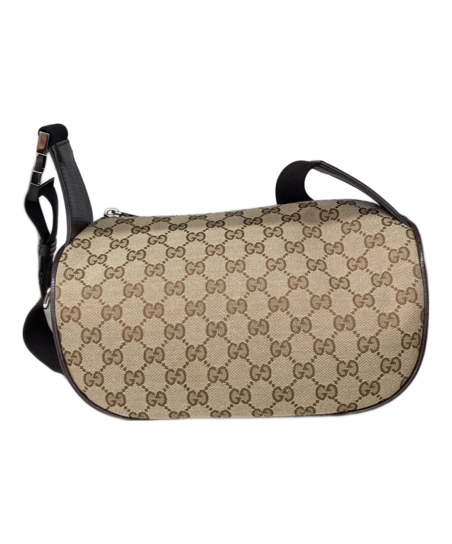 中古・古着通販】GUCCI (グッチ) GGキャンバスウエストバッグ ベージュ