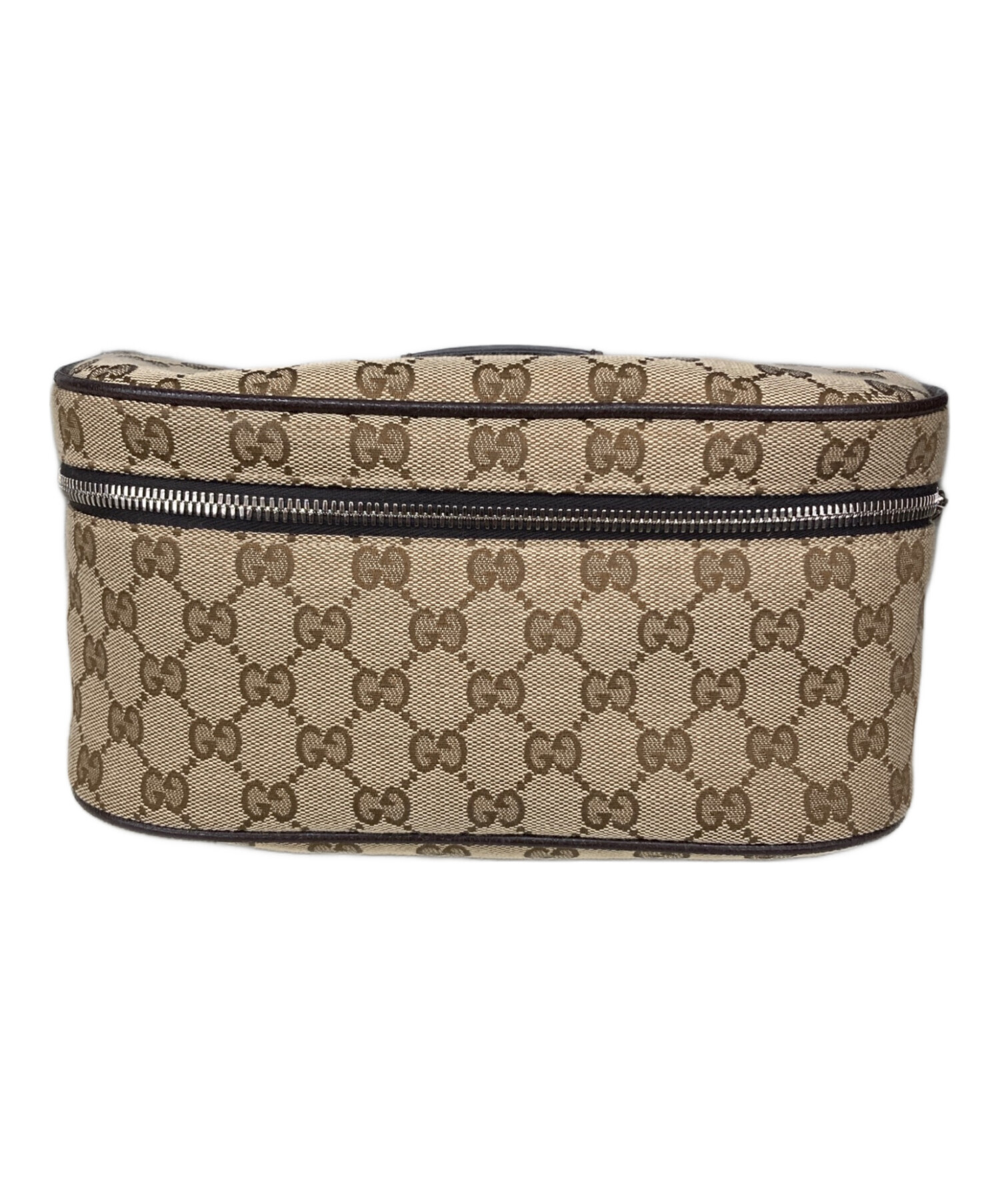 中古・古着通販】GUCCI (グッチ) GGキャンバスウエストバッグ ベージュ