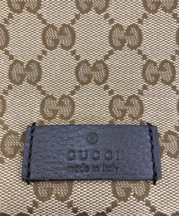 中古・古着通販】GUCCI (グッチ) GGキャンバスウエストバッグ ベージュ
