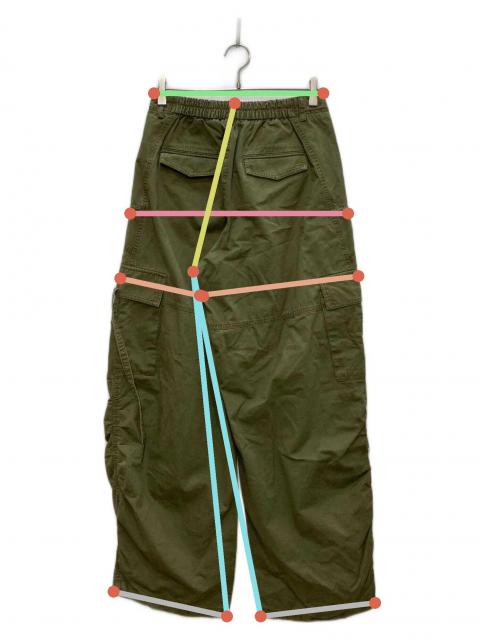 中古・古着通販】Ameri (アメリ) MILITARY SLIT LACE CARGO PANTS