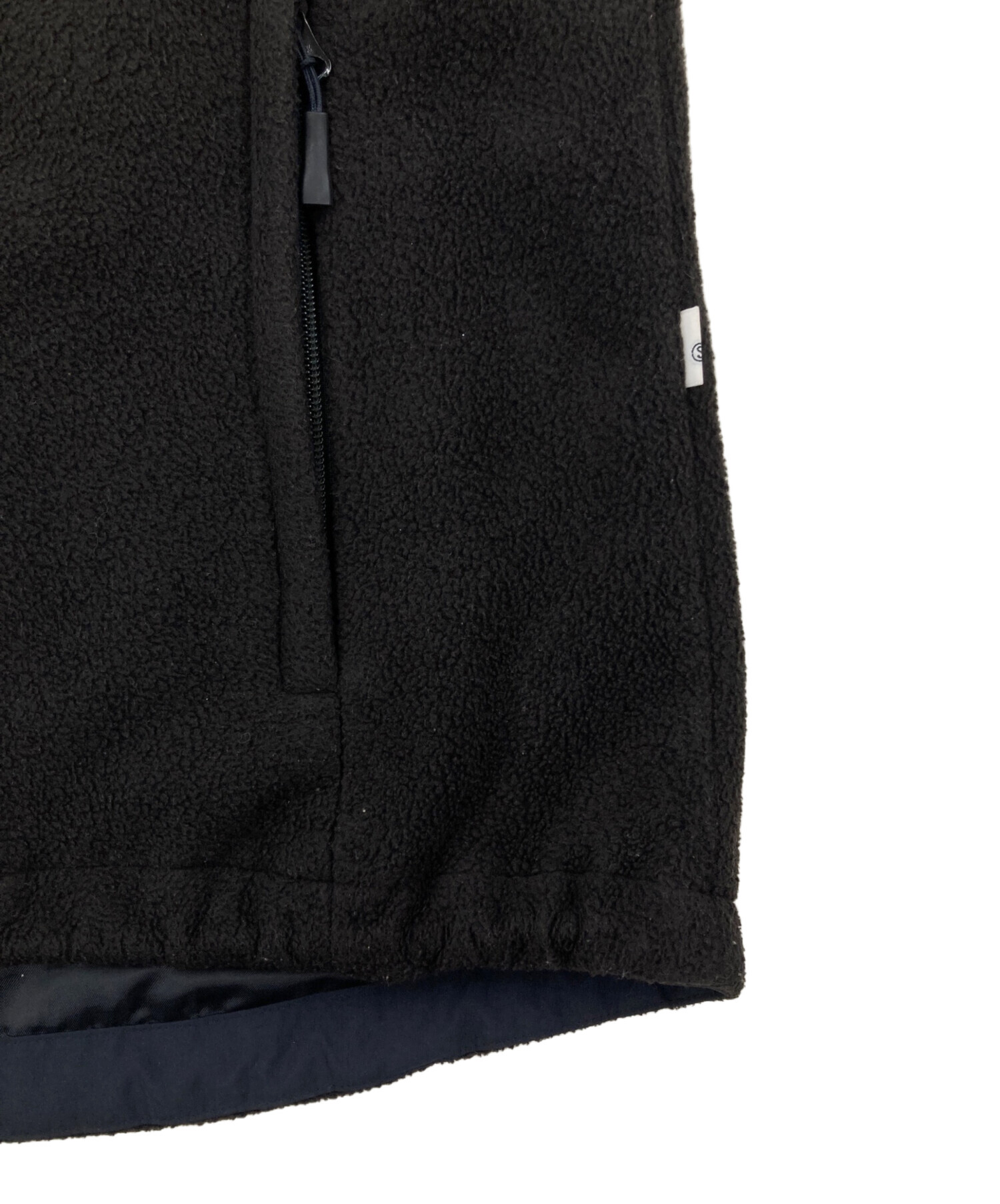 中古・古着通販】SUMARI (シュマリ) FLEECE CITY VEST ブラック サイズ