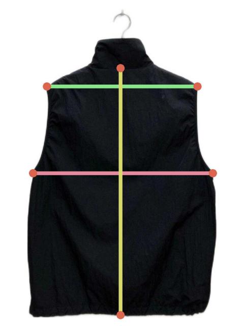 SUMARI NYLON SHELL VESTナイロンシェル ベスト 中古・古着通販】SUMARI (シュマリ) NYLON SHELL VEST ブラック サイズ