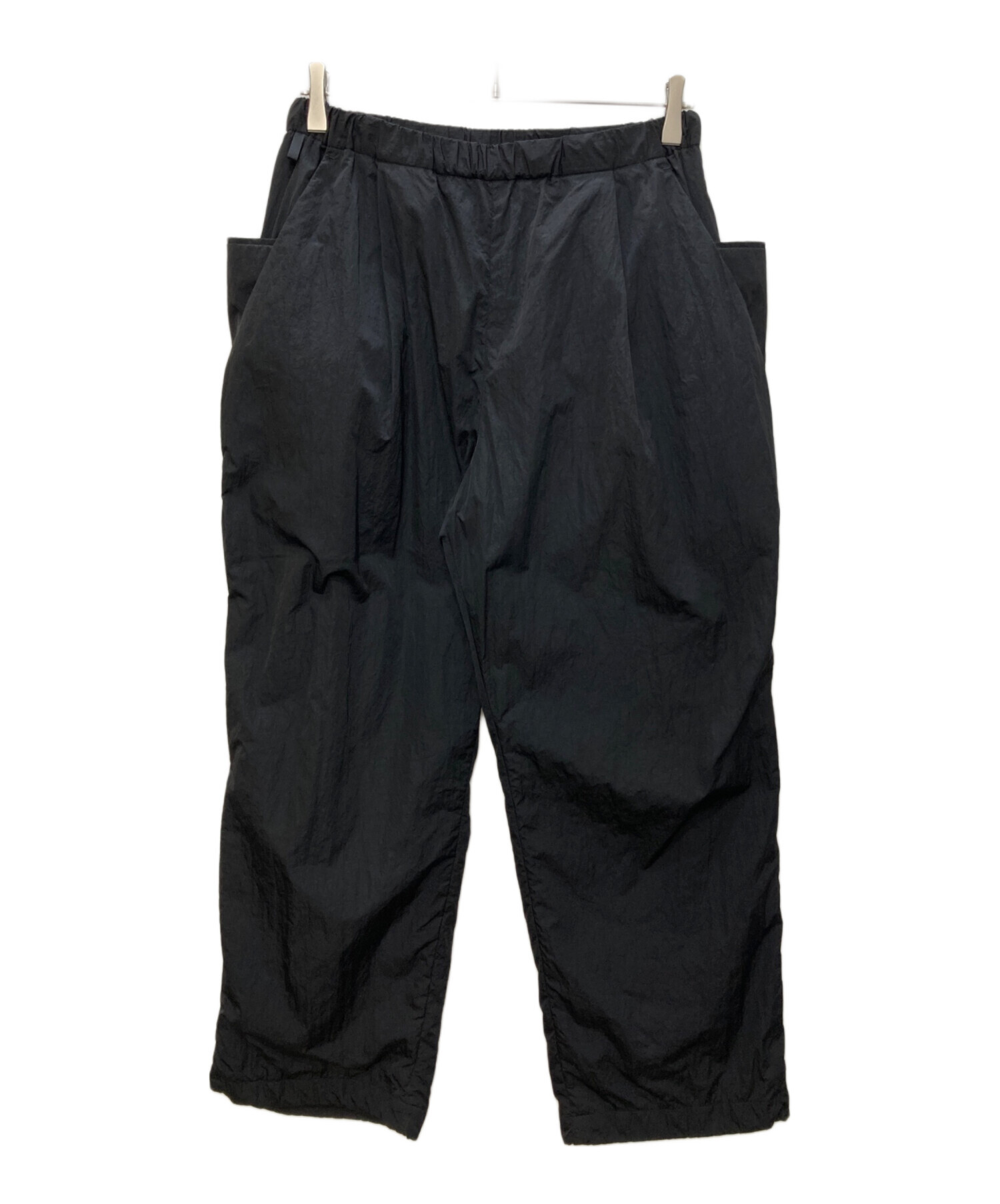 SUMARI イージーパンツ ナイロン 2美中古 中古・古着通販】SUMARI (シュマリ) NYLON WIDE TAPERED EASY PANTS