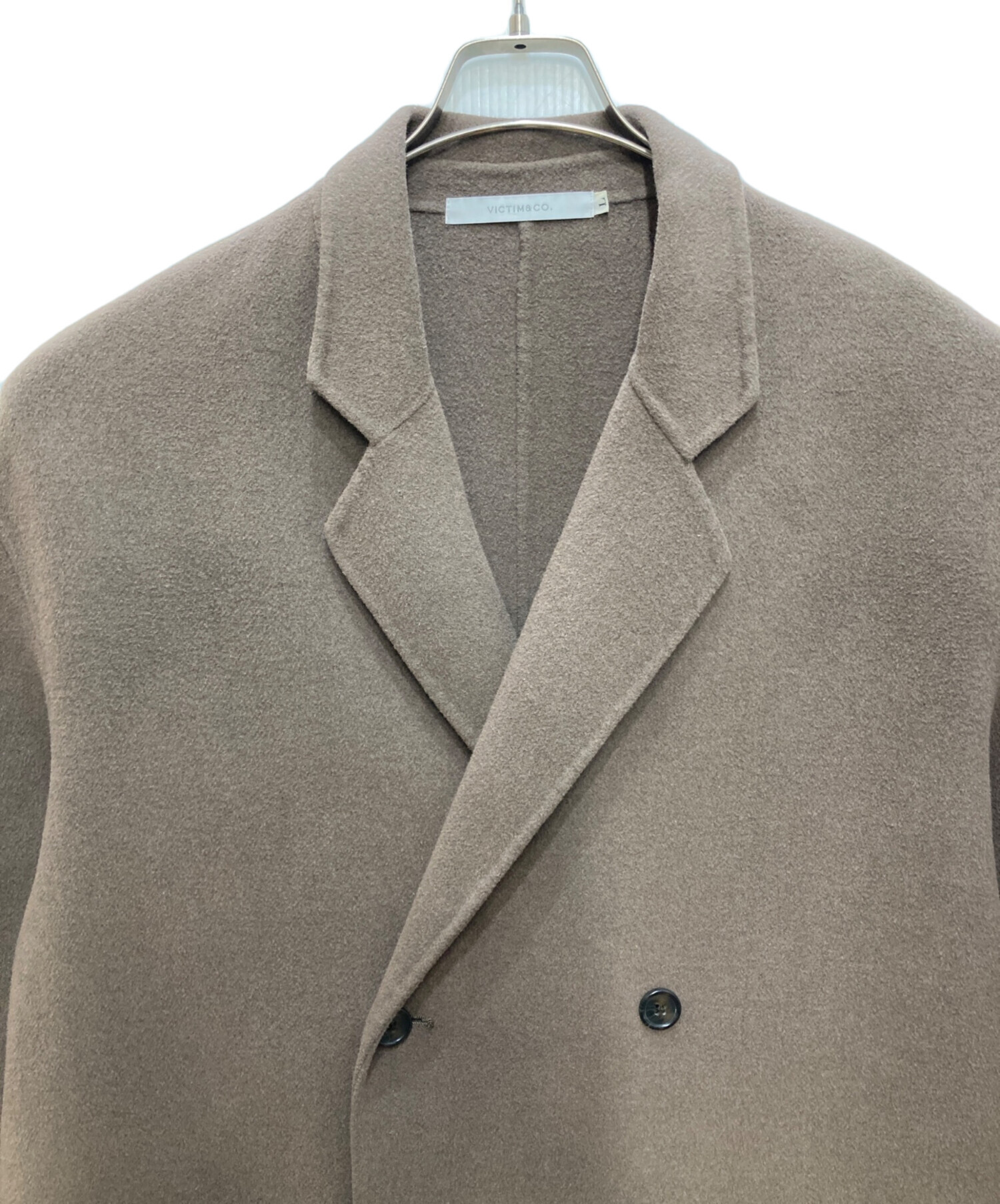 VICTIMヴィクティム　LIGHTMODSCOATライトモッ ズコート 中古・古着通販】VICTIM&CO. (ヴィクティム) LONG COAT ブラウン