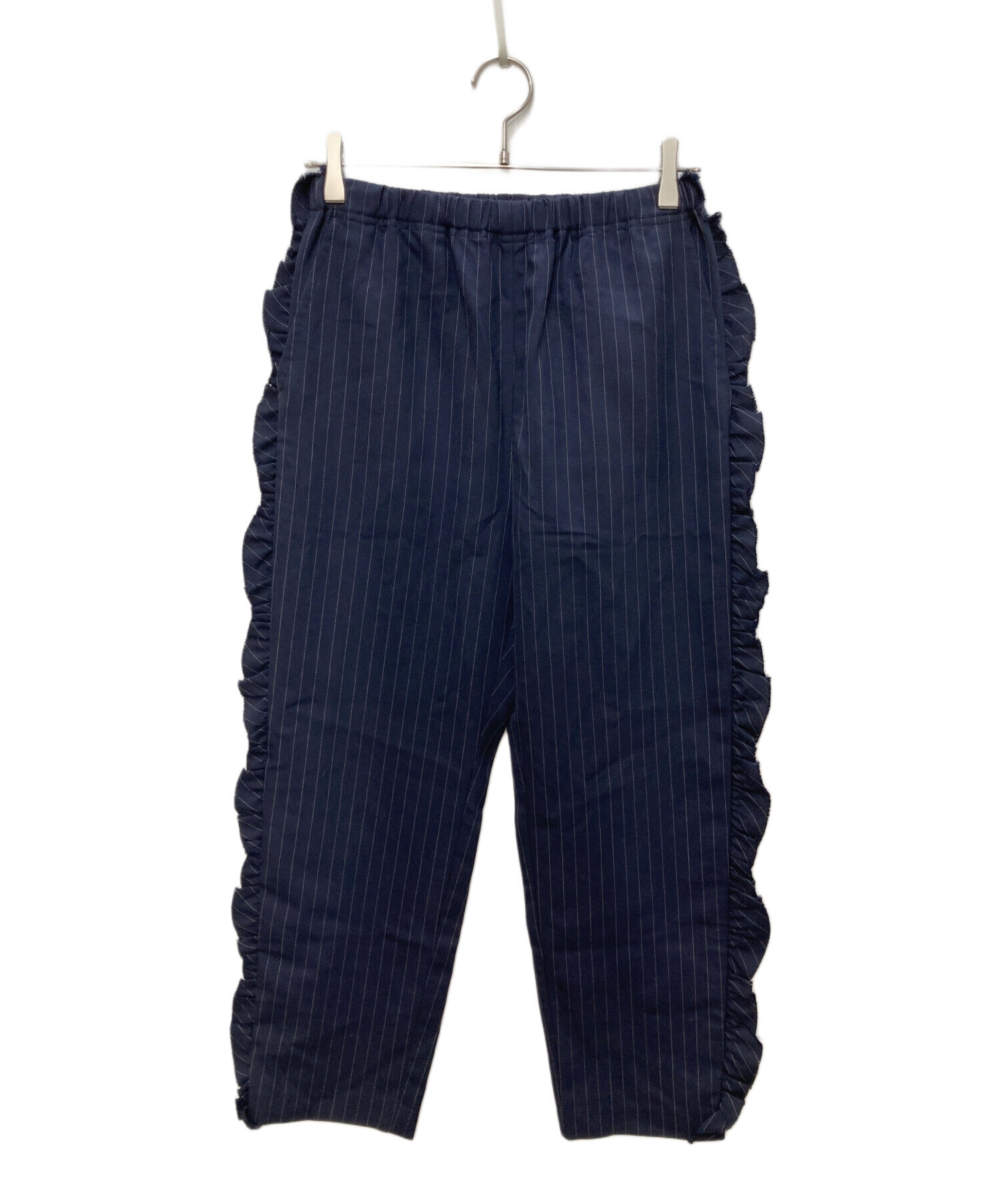 中古・古着通販】rhodo lirion (ロドリリオン) Frill Side Stripe Pant