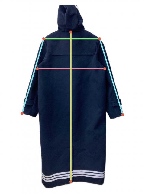 中古・古着通販】Bibiy. (ビビィ) CHARLENE DUFFLE COAT ネイビー