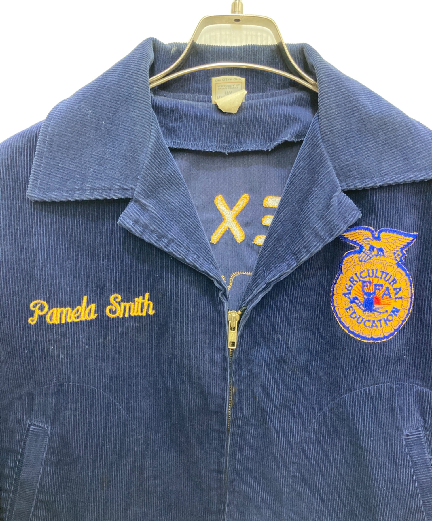 中古・古着通販】VINTAGE (ヴィンテージ) FFAジャケット ネイビー