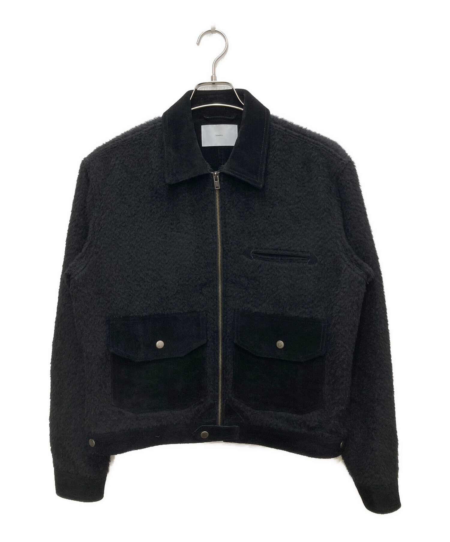 中古・古着通販】SUGARHILL (シュガーヒル) Shaggy Blouson ブラック