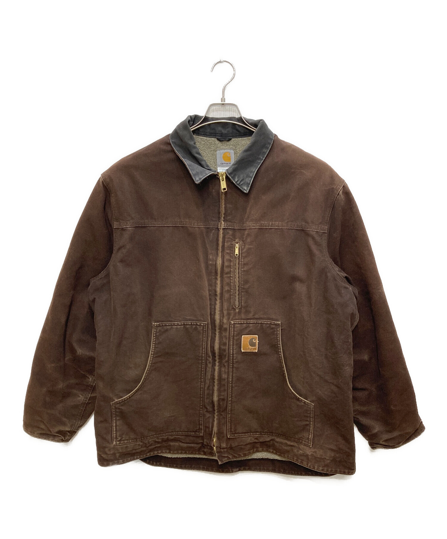 Carhartt トラディショナルジャケット ブラウン 中古・古着通販】CarHartt (カーハート) トラディショナルジャケット