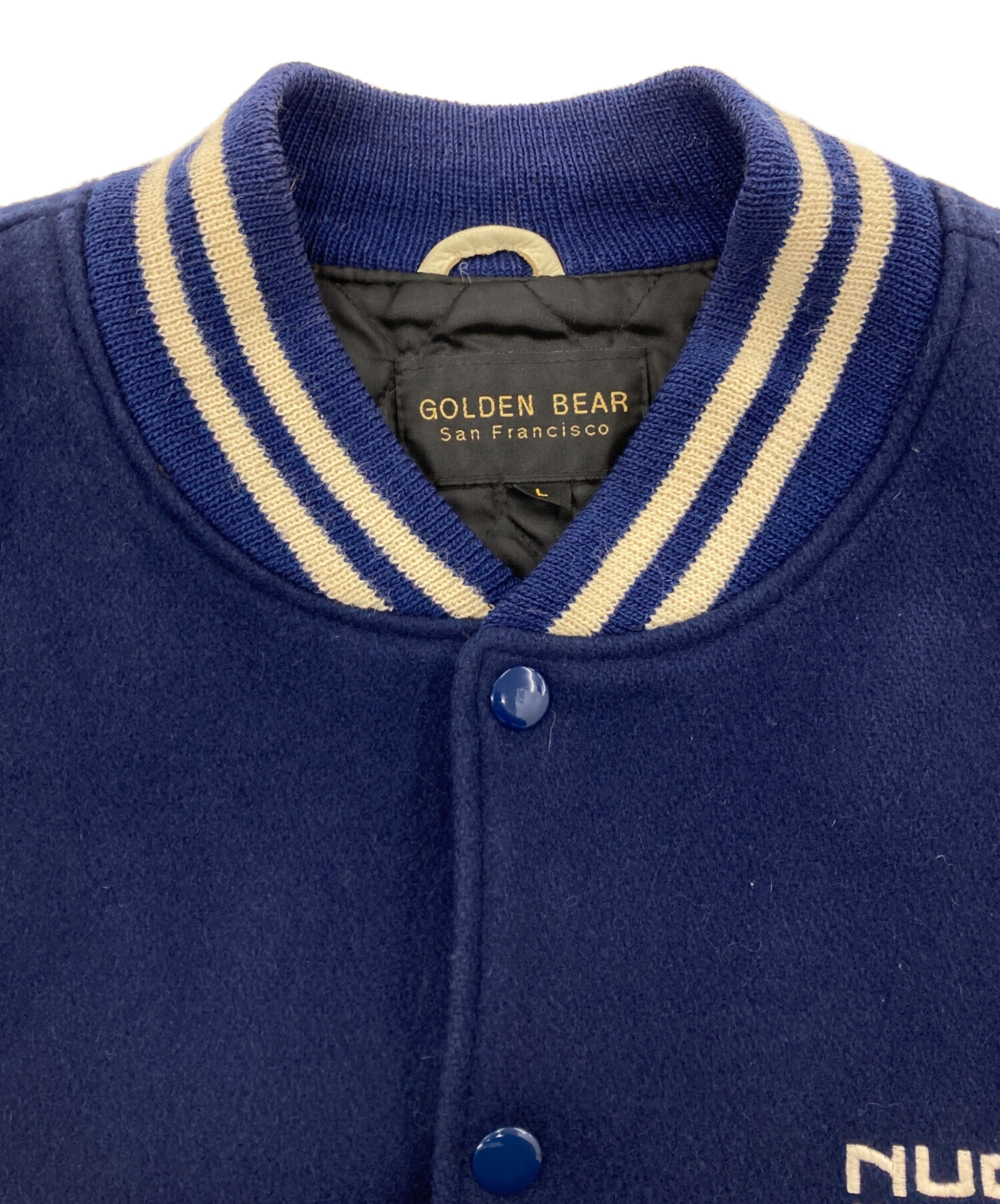 中古・古着通販】Golden Bear (ゴールデンベア) レザー切り替え