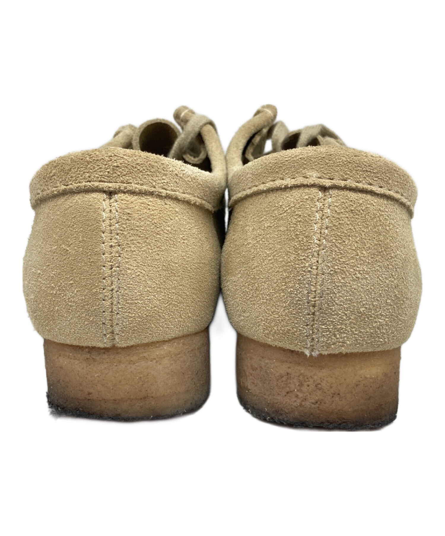 中古・古着通販】CLARKS (クラークス) ワラビーブーツ ベージュ サイズ