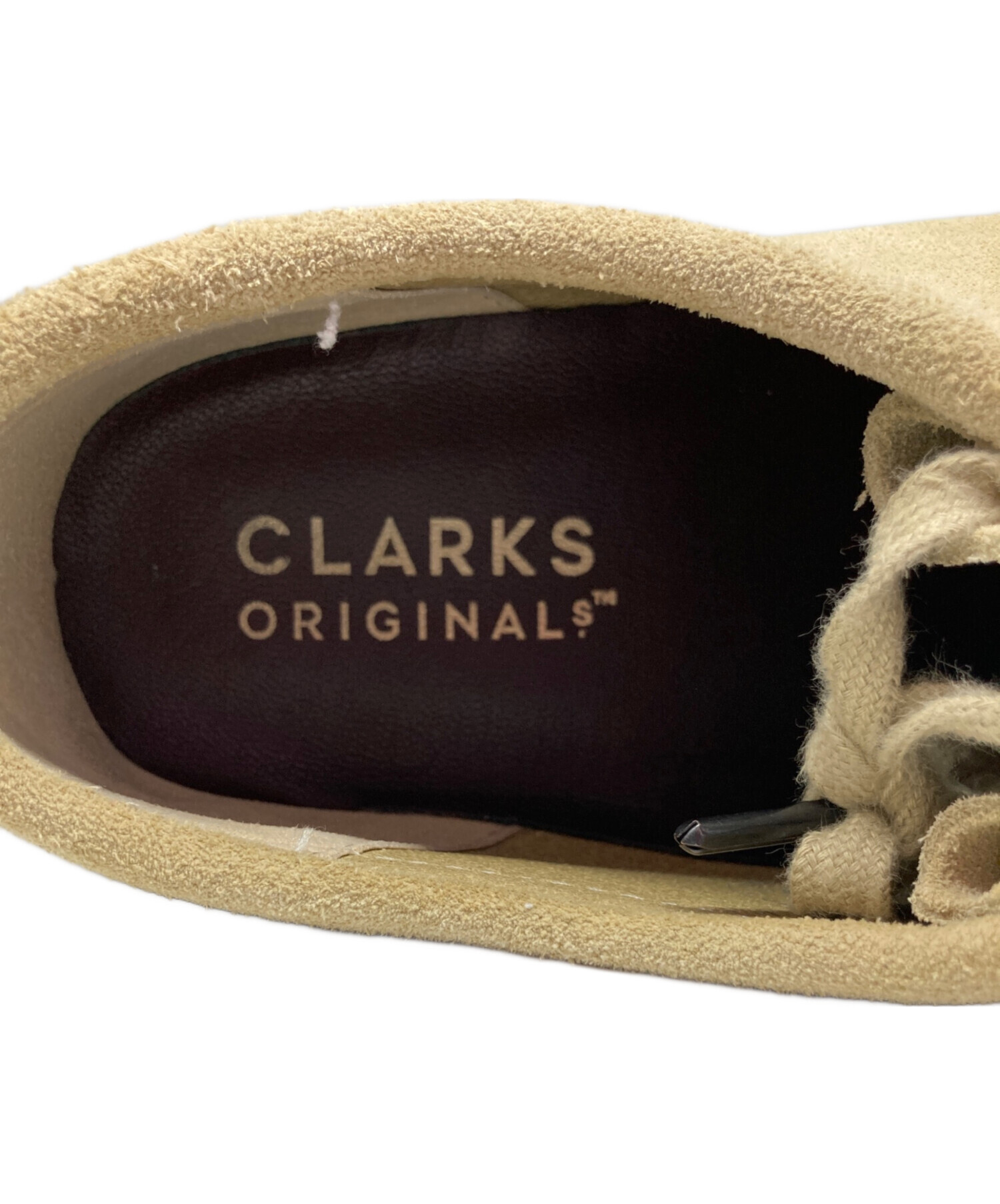 中古・古着通販】CLARKS (クラークス) ワラビーブーツ ベージュ サイズ